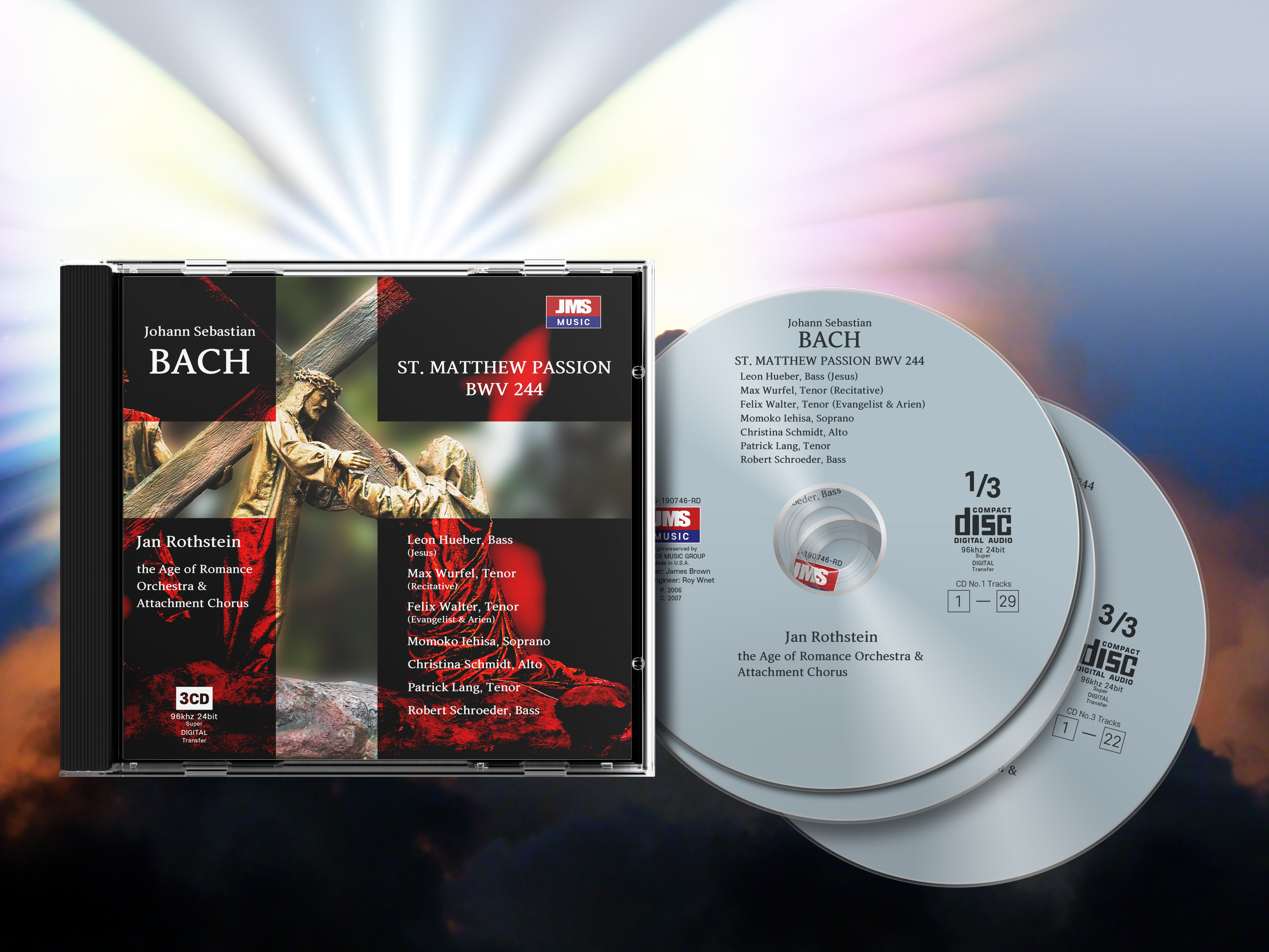 Johann Sebastian Bach St. Matthew Passion BWV 244 CD HD Wallpaper