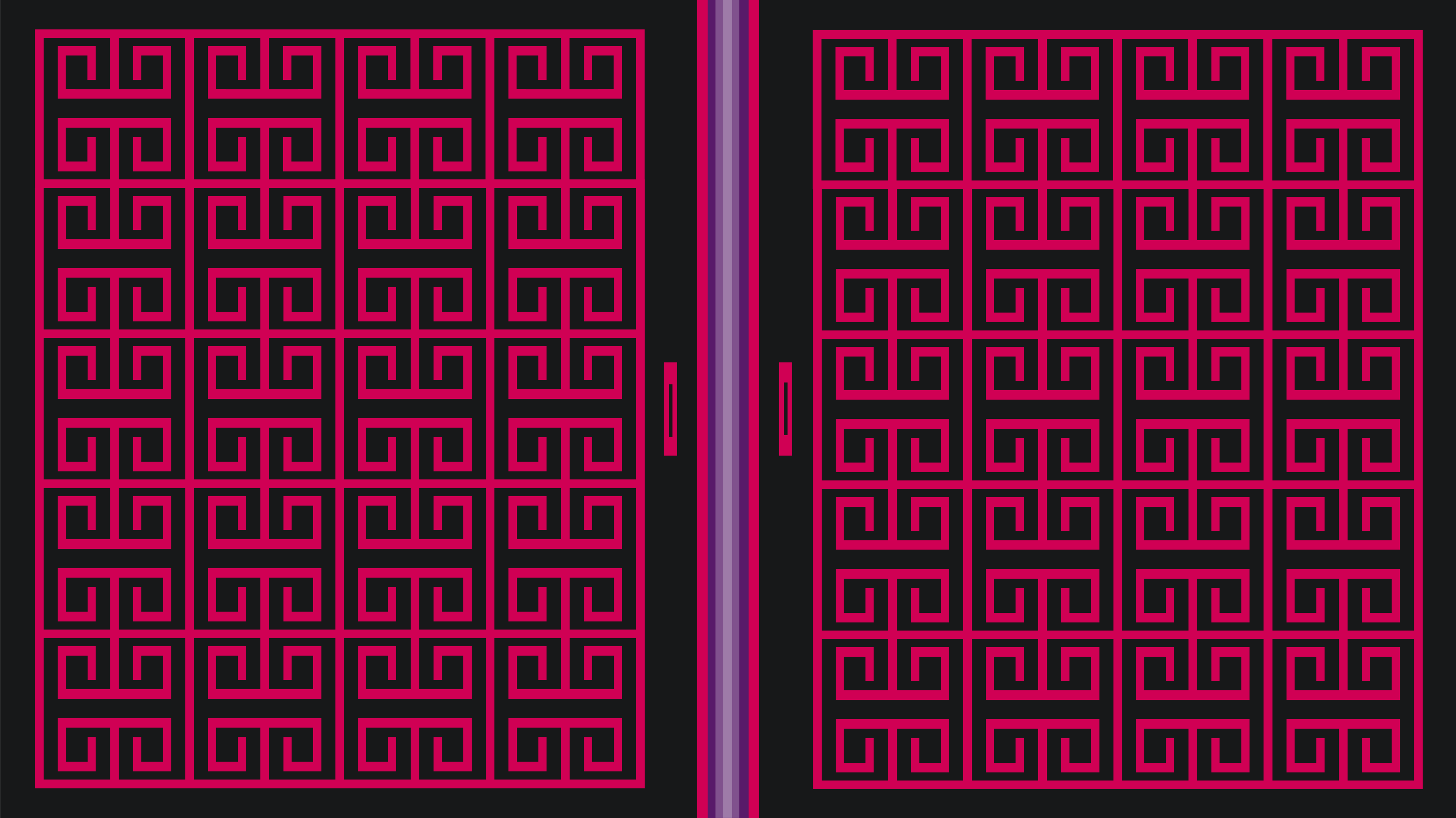 4K door pattern dark doorways HD Wallpaper