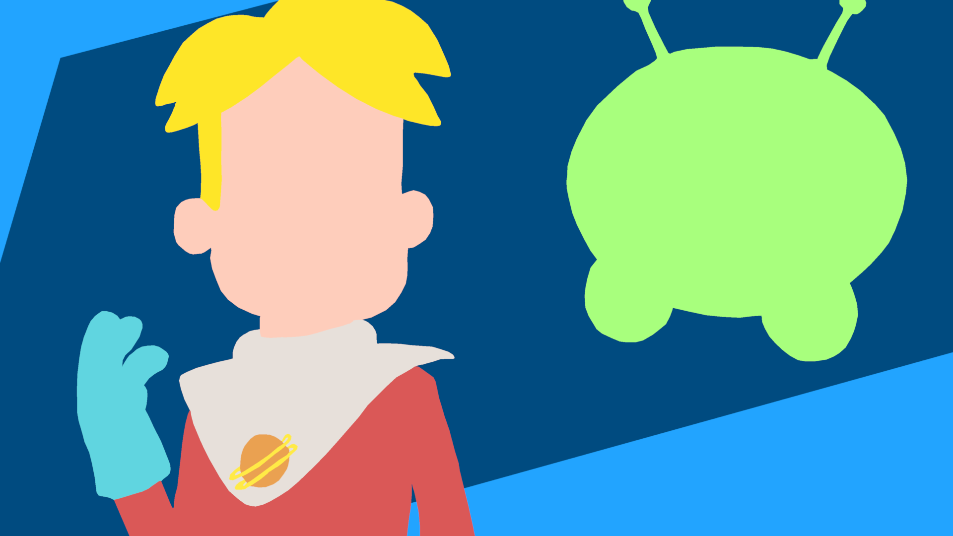 Gary Goodspeed and Mooncake from Final Space HD Wallpaper