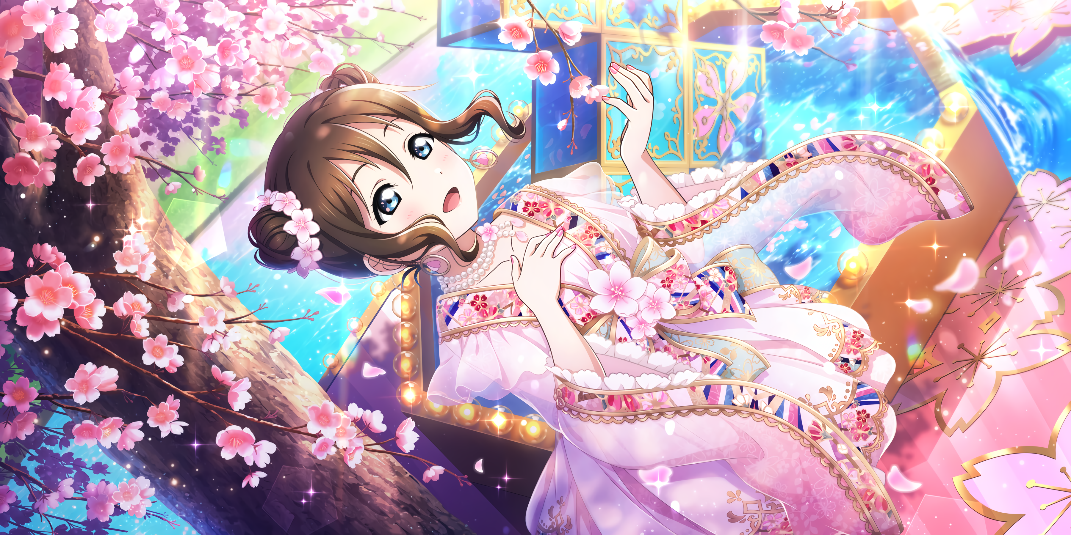 Osaka Shizuku from Love Live! Series HD Wallpaper