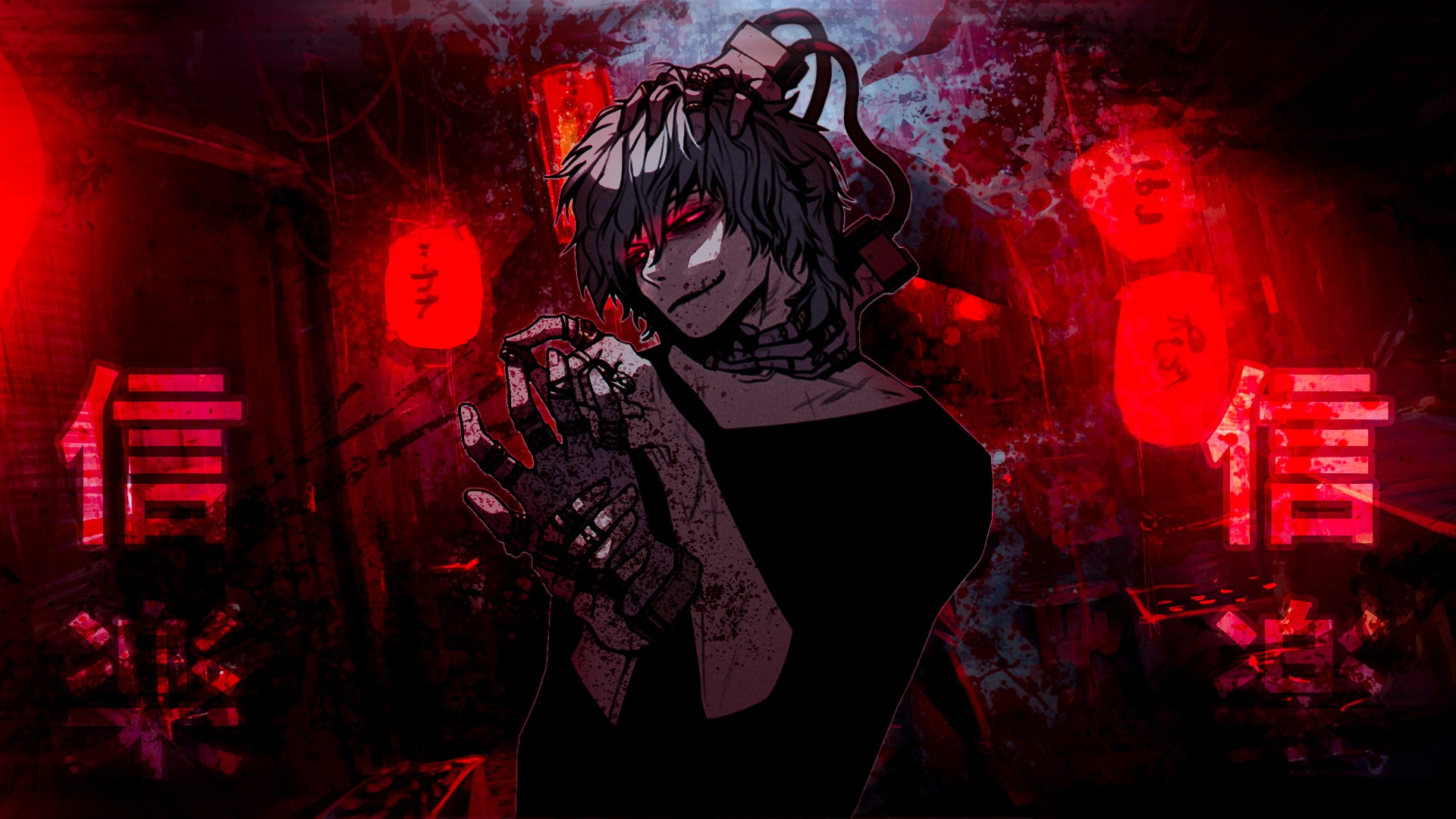 Shigaraki Tomura from Boku no Hero Academia HD Wallpaper