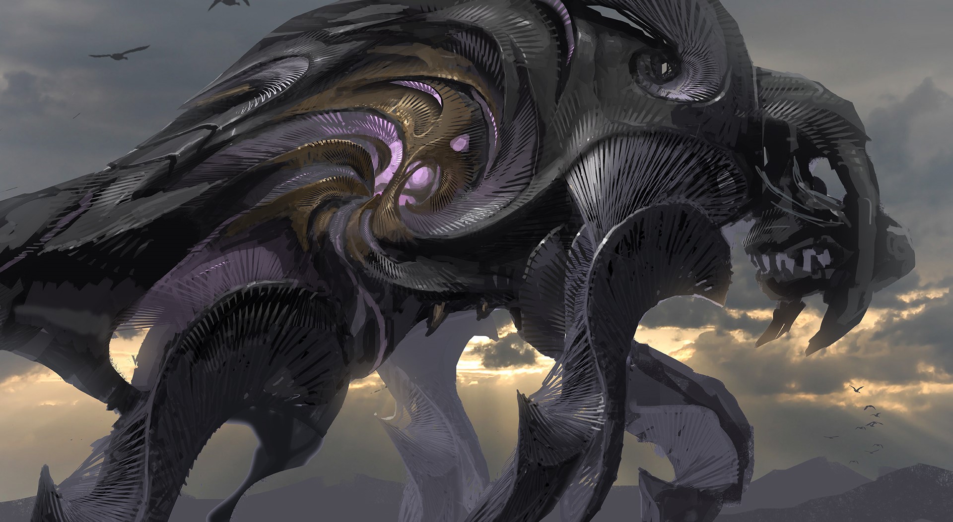 Void creature from Legends of Runeterra HD Wallpaper