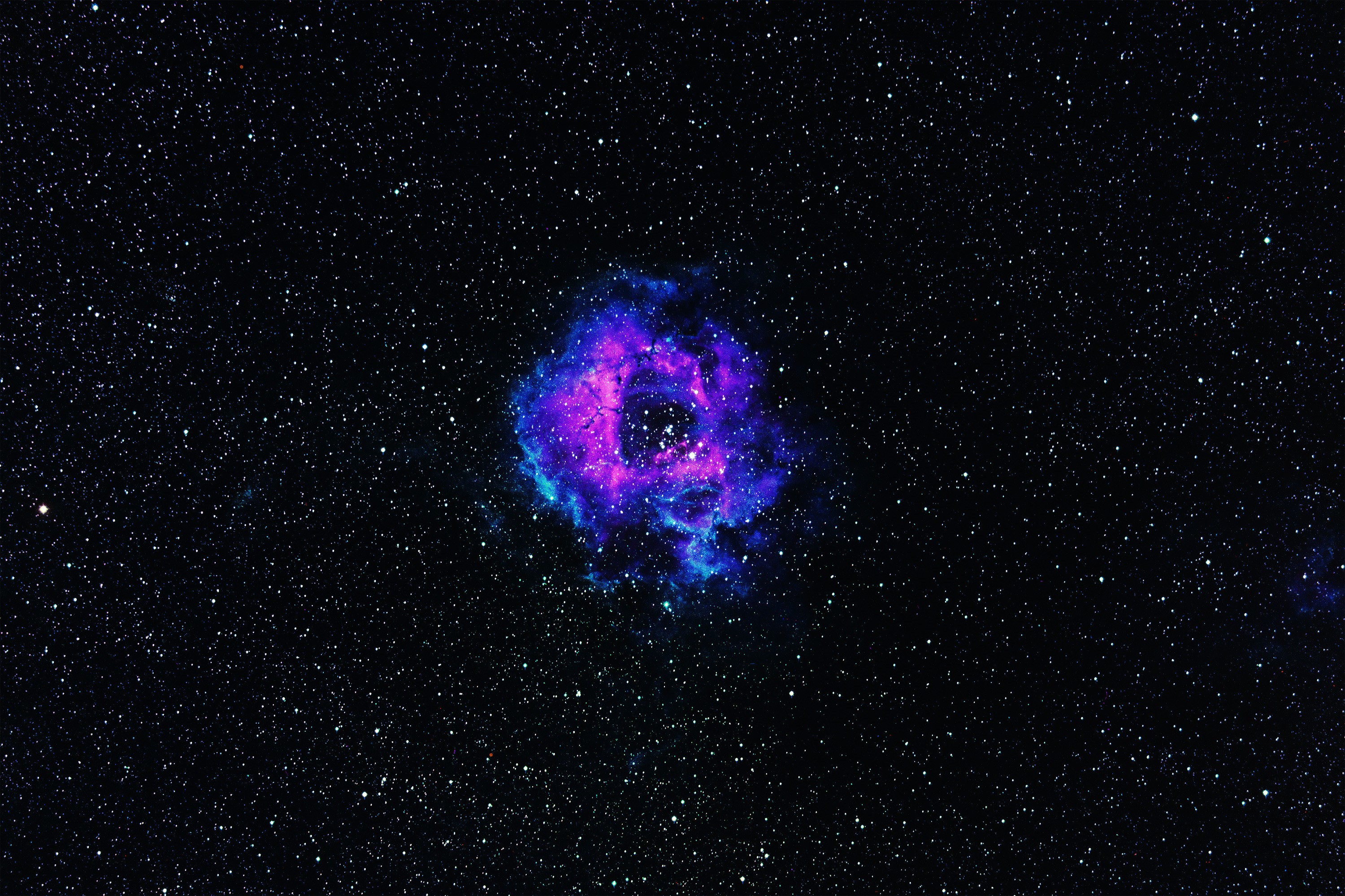 Rosette Nebula in the Universe HD Wallpaper