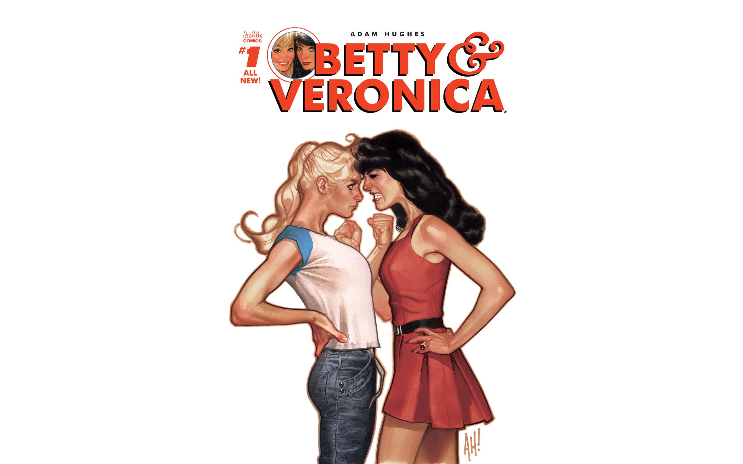 Betty & Veronica #1 by Adam Hughes HD Wallpaper