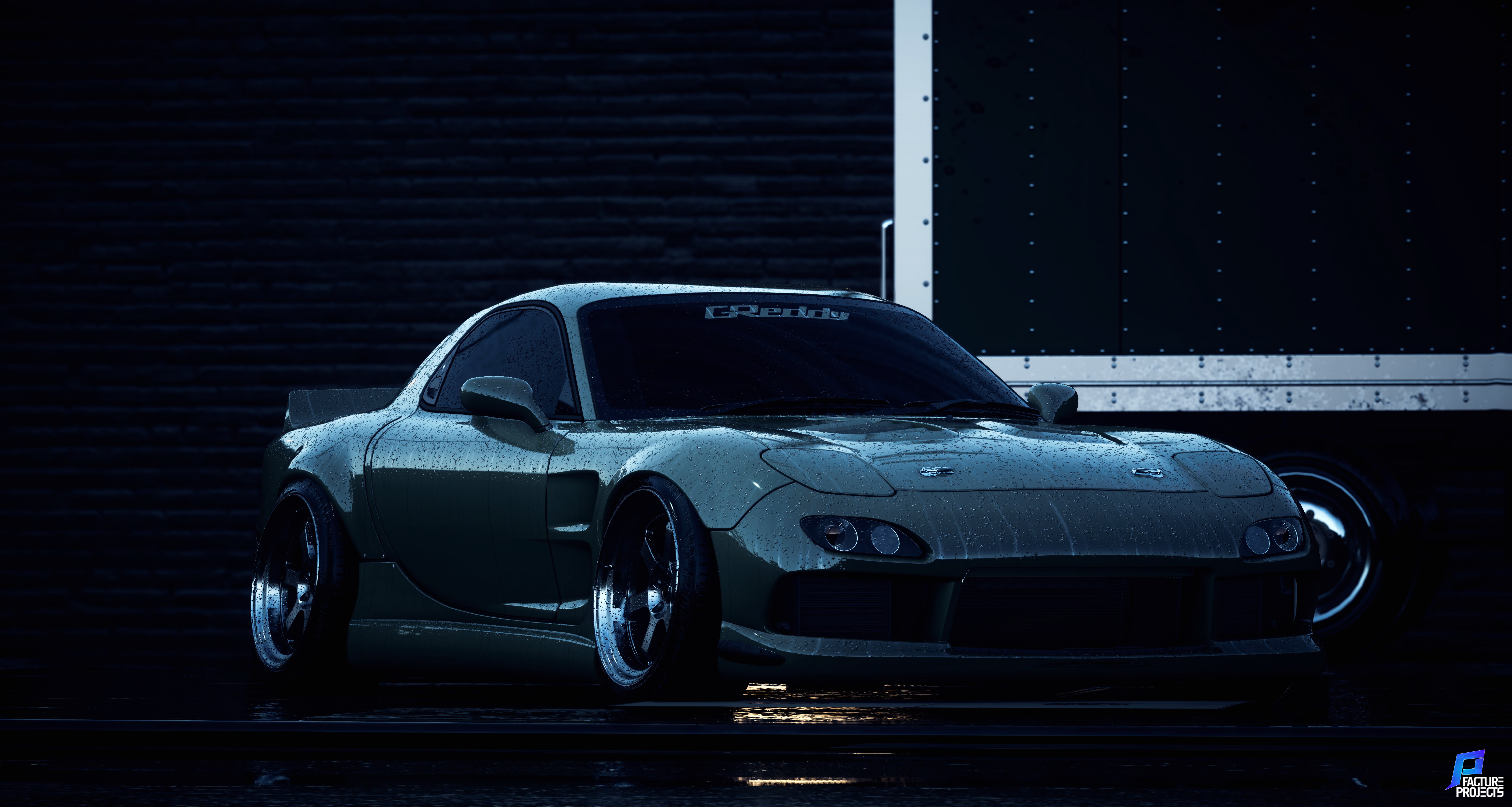 4K Mazda RX-7 from Need for Speed 2015 HD Wallpaper