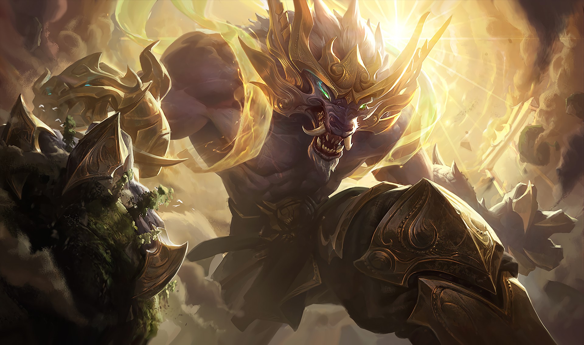 Wukong from League of Legends HD Wallpaper