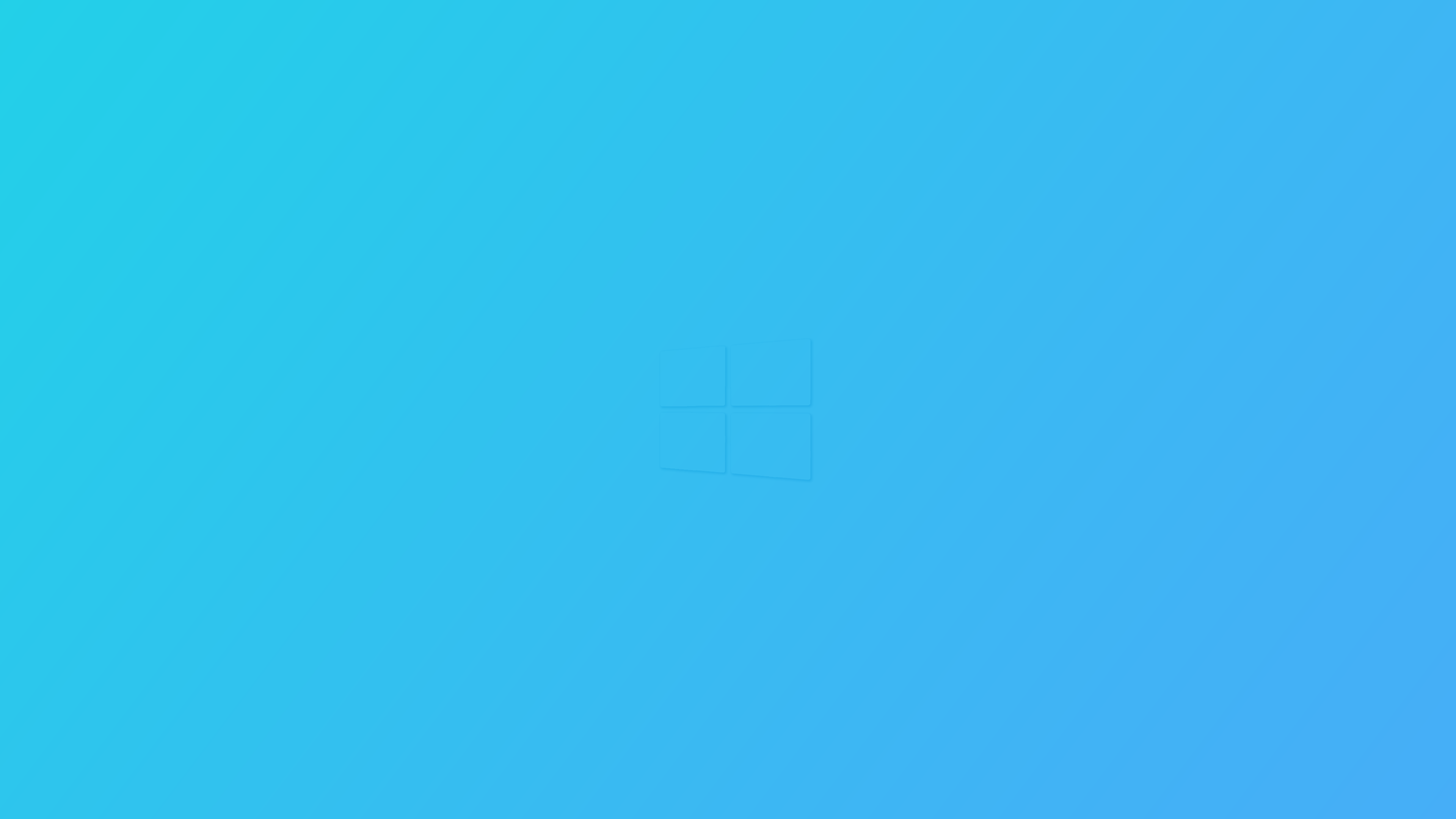Minimalist Windows Logo 4K HD Wallpaper