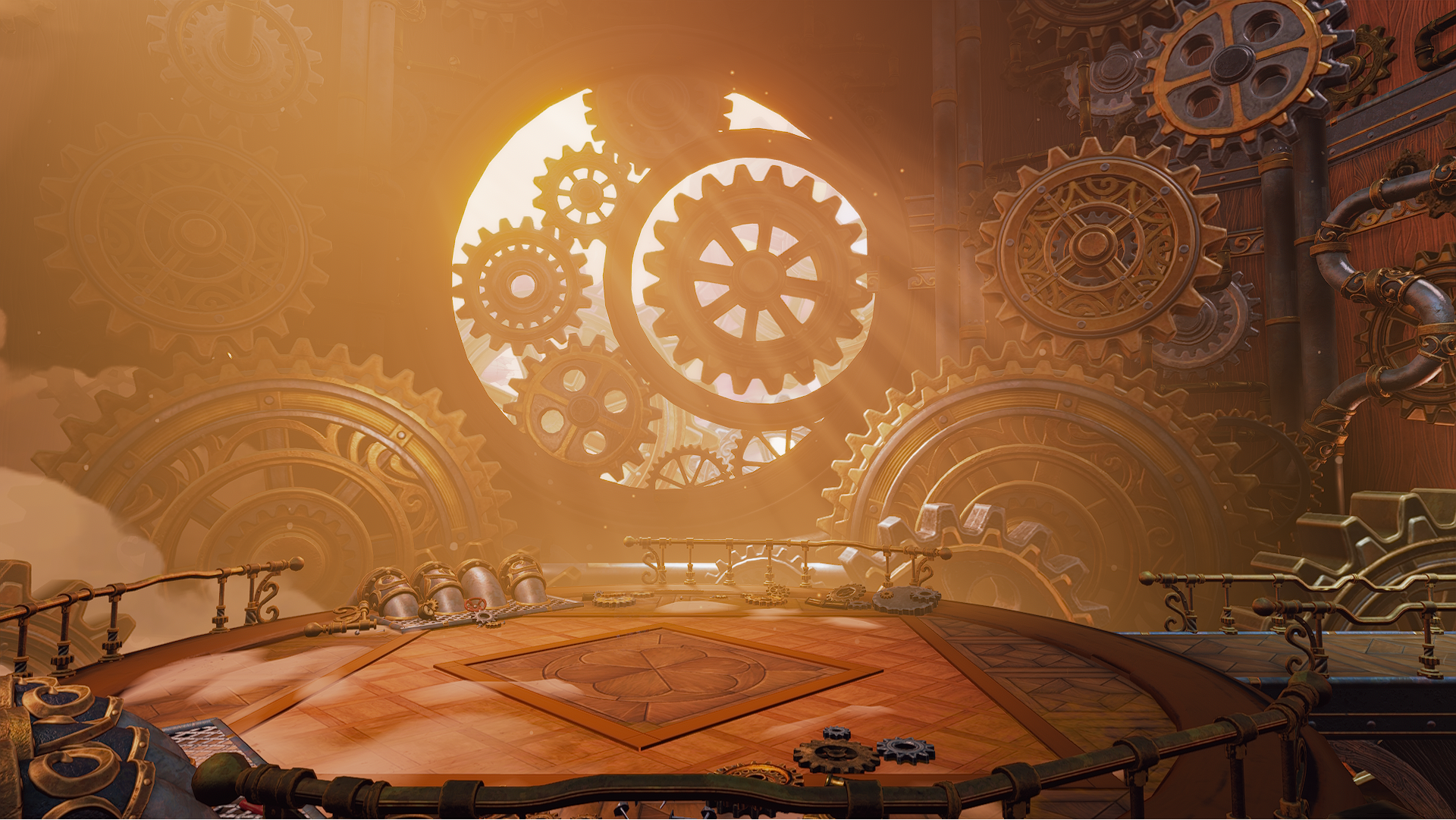 Trine 4 Steampunk Gears HD Wallpaper