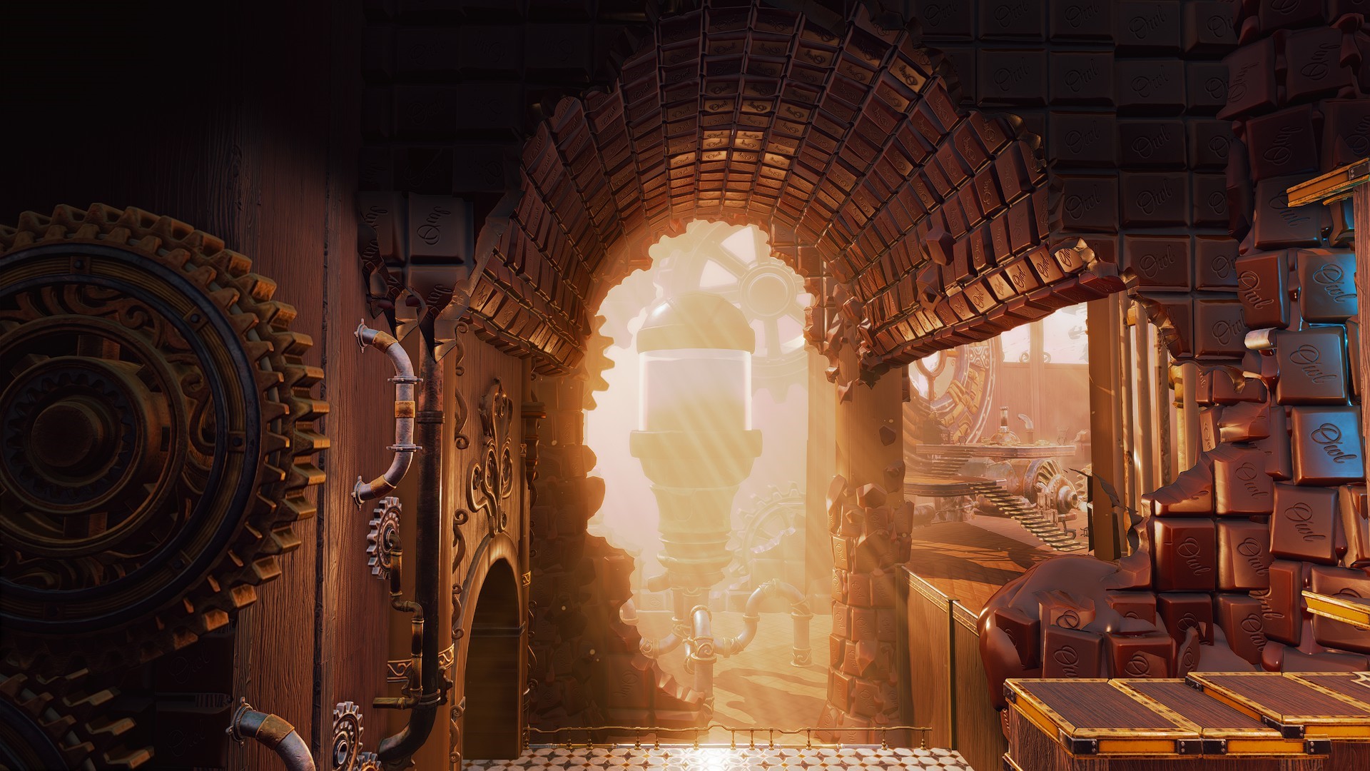 Trine 4: Melody of Mystery Steampunk Interior HD Wallpaper