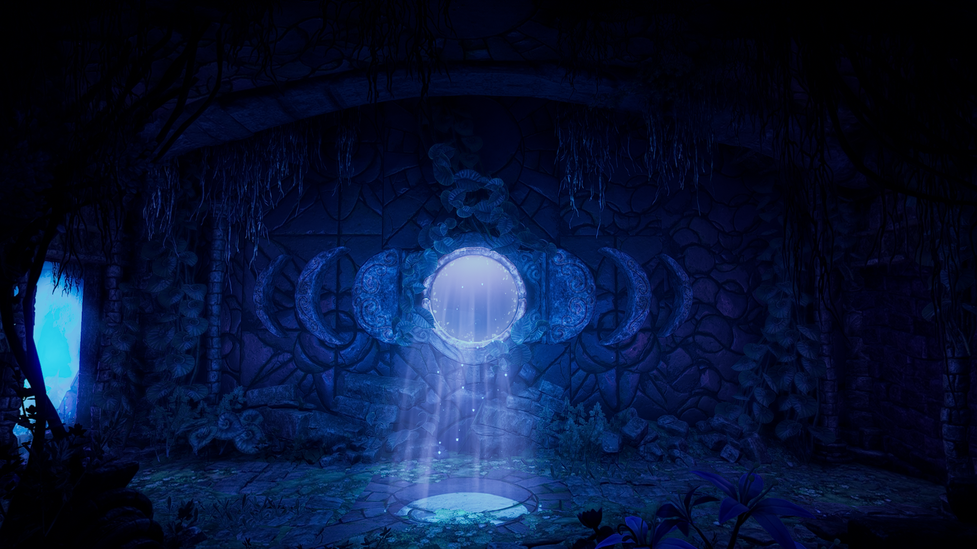 Trine 4: The Nightmare Prince mystical portal HD Wallpaper