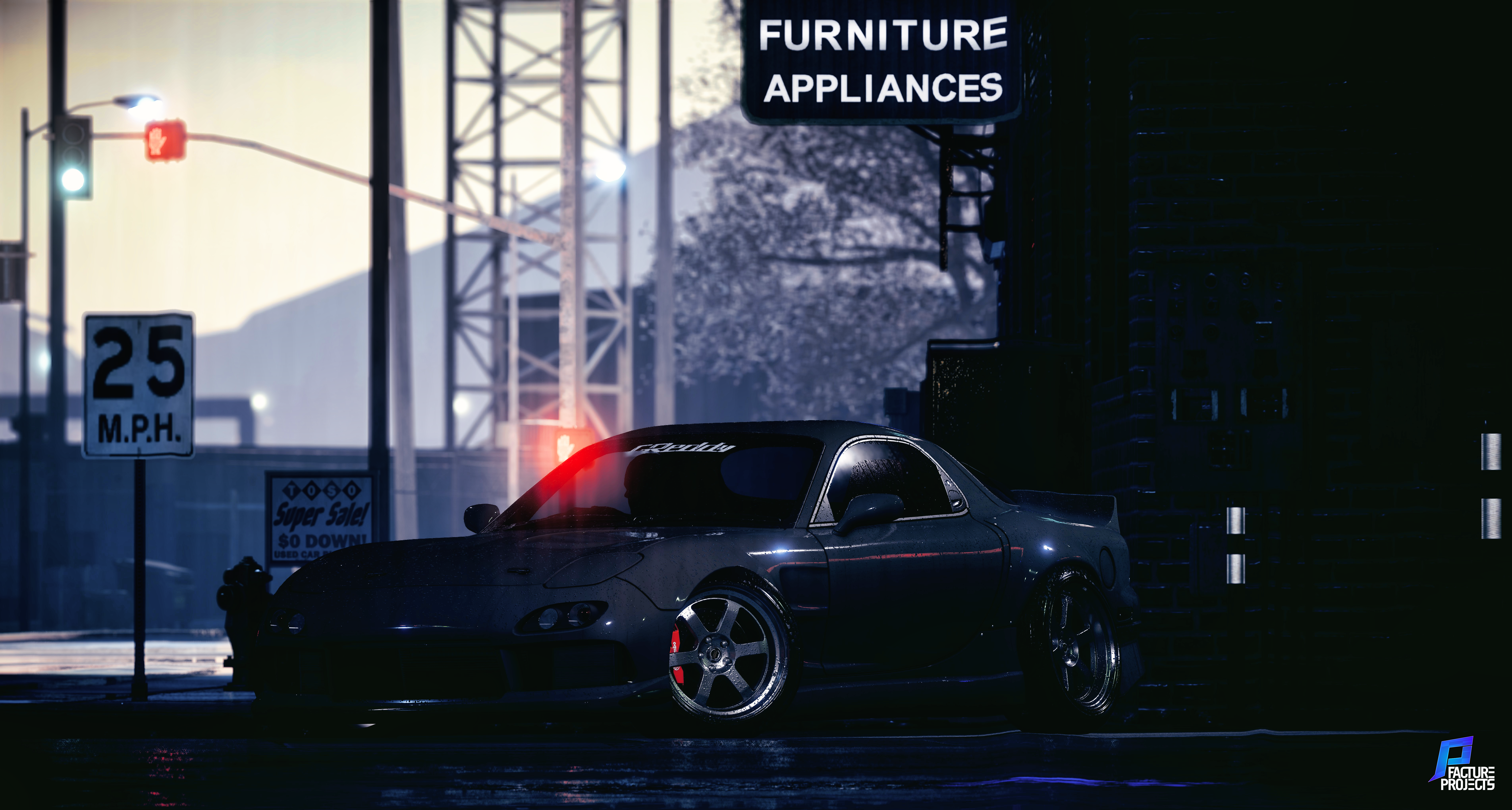 4K Mazda RX-7 in Need for Speed 2015 HD Wallpaper