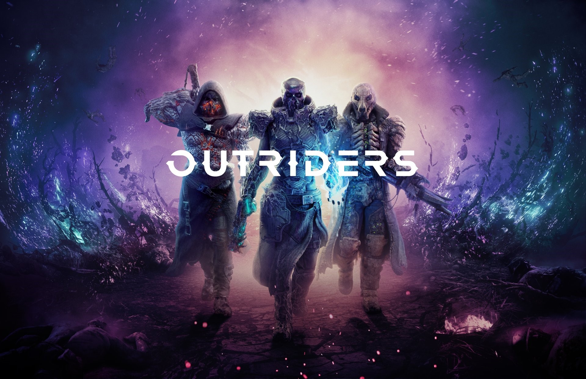 Outriders video game art HD Wallpaper