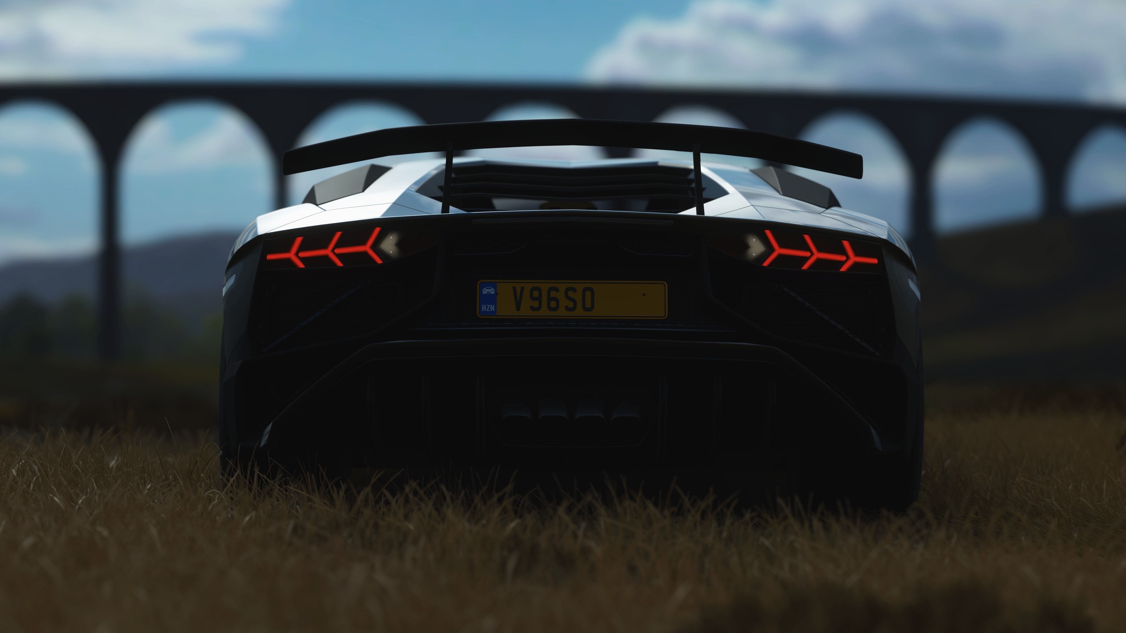 Lamborghini Aventador SVJ in Forza Horizon 4 HD Wallpaper