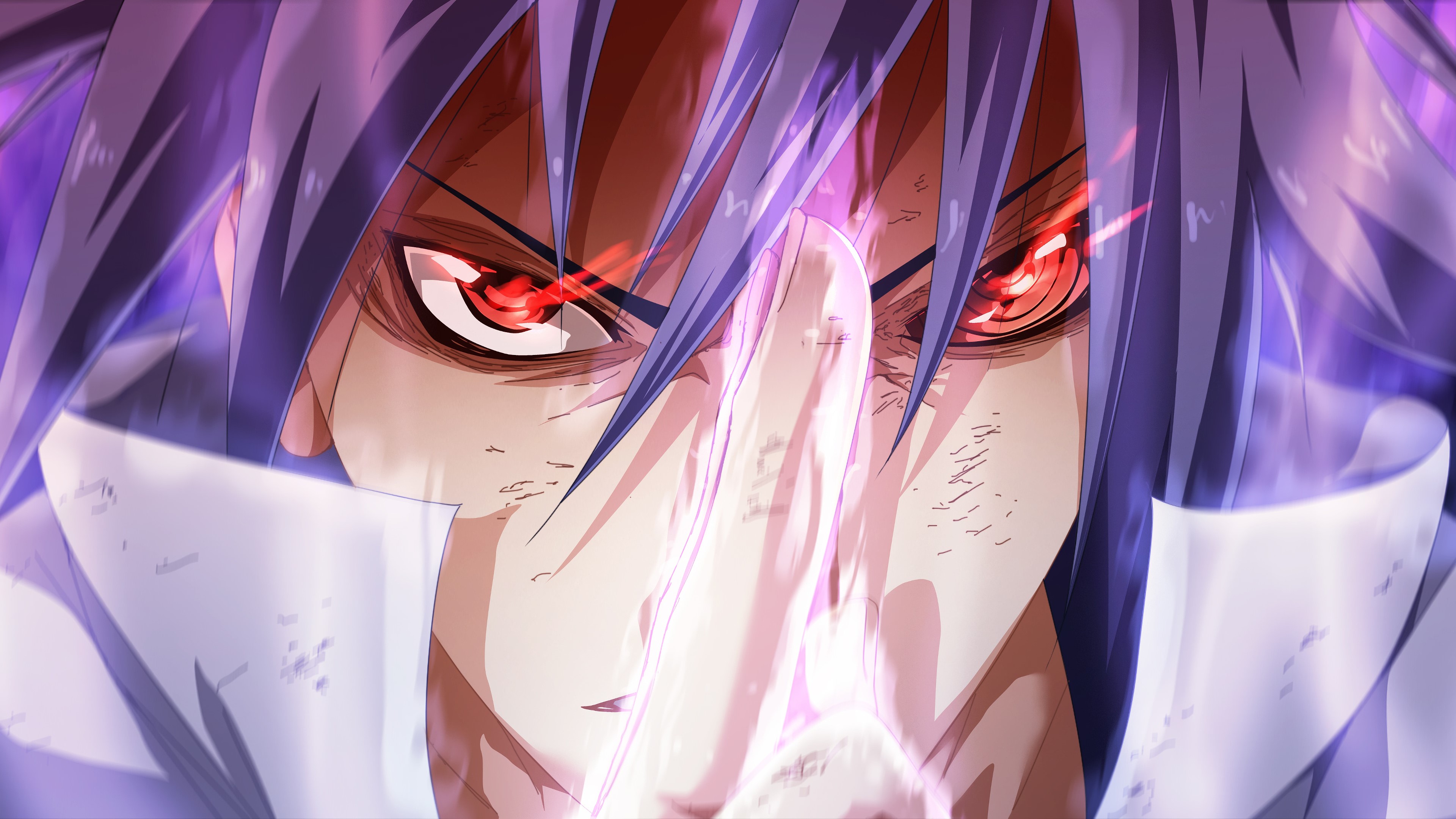 4K Uchiha Sasuke from Naruto anime HD Wallpaper