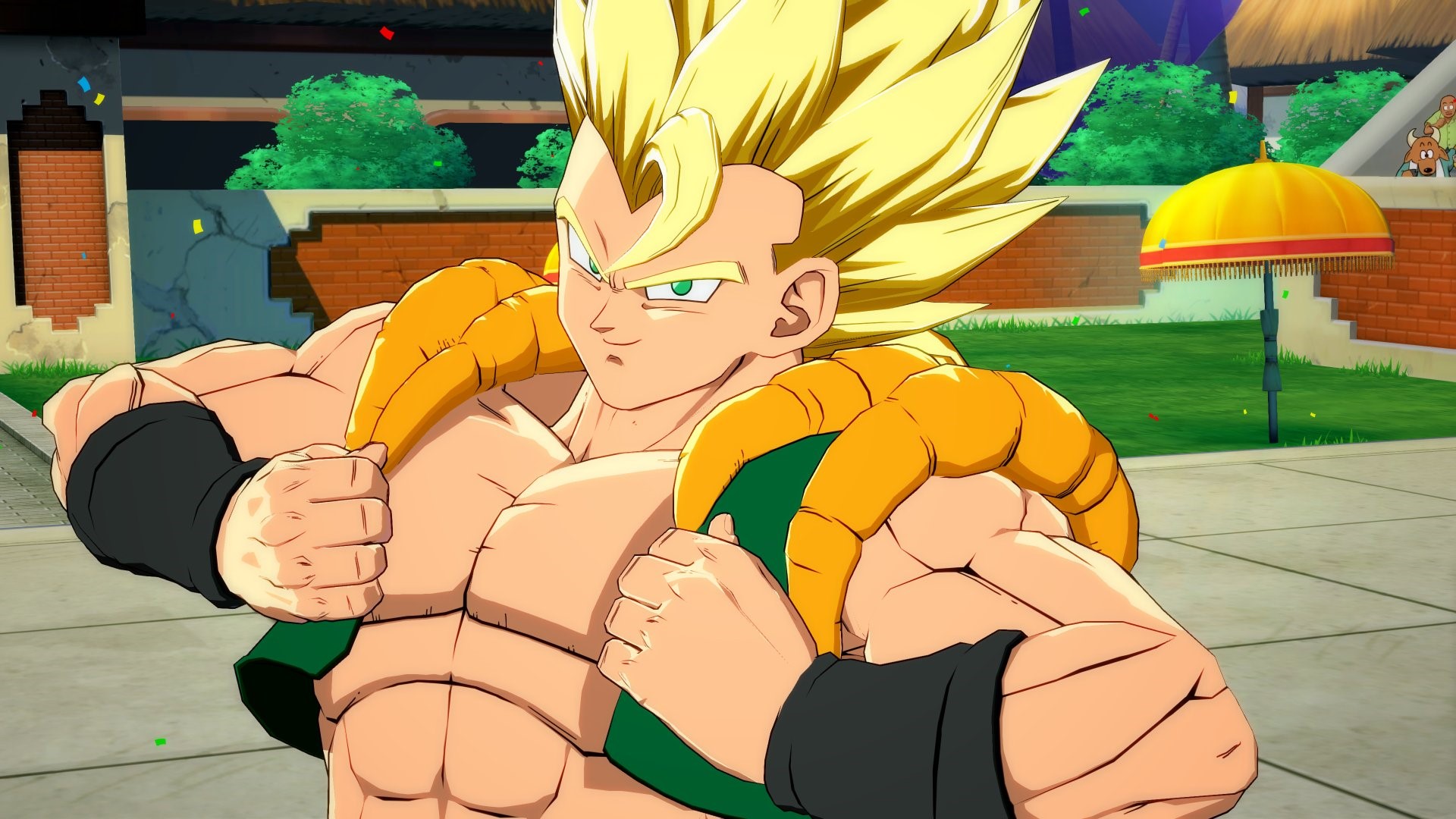 Gogeta from Dragon Ball FighterZ HD Wallpaper