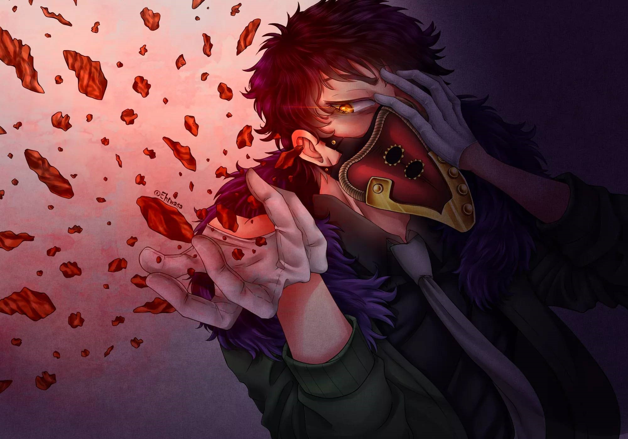 Kai Chisaki from Boku no Hero Academia with debris HD Wallpaper