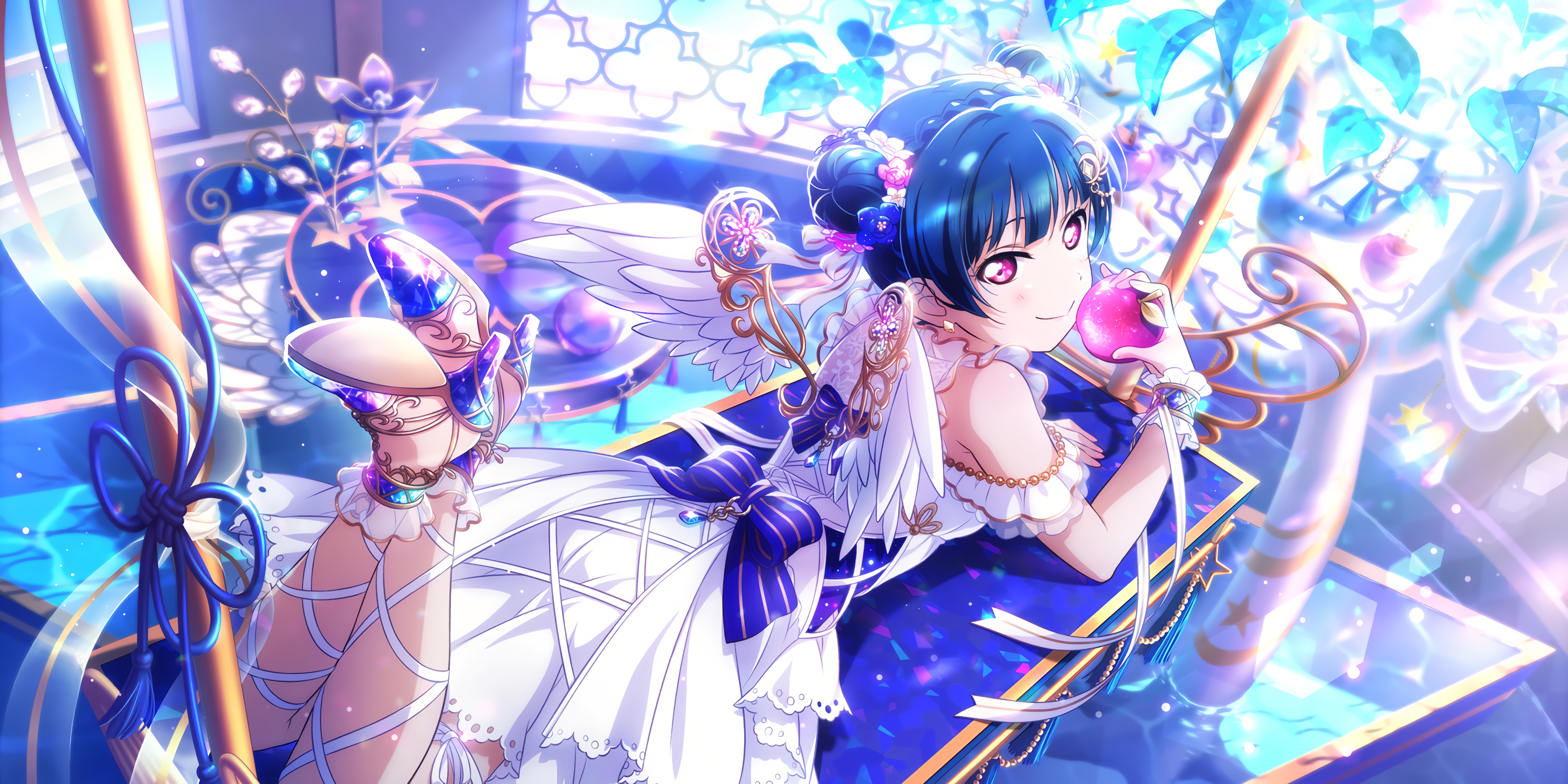 Tsushima Yoshiko from Love Live! Sunshine HD Wallpaper
