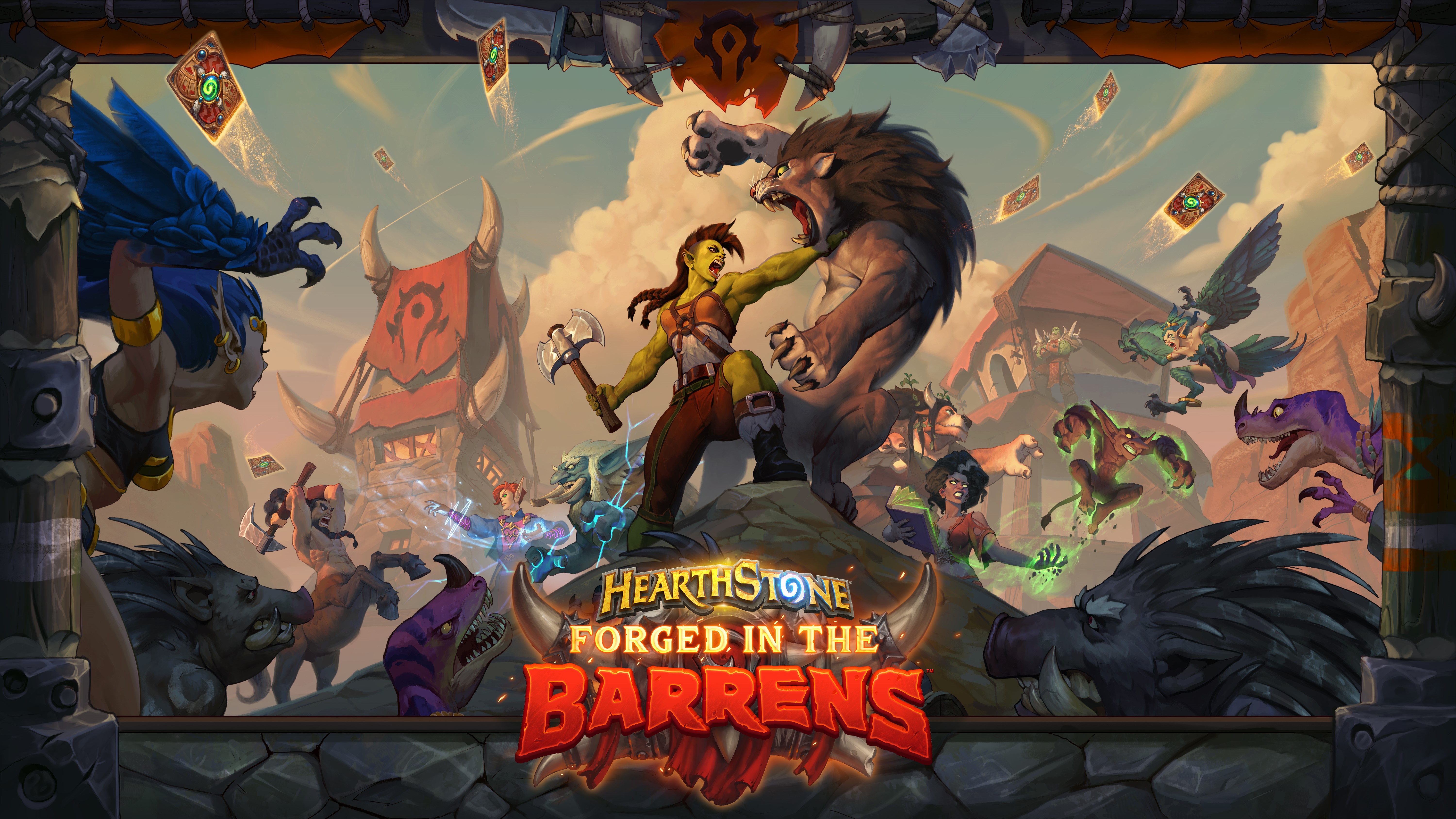 Hearthstone: Forged in the Barrens HD Wallpaper