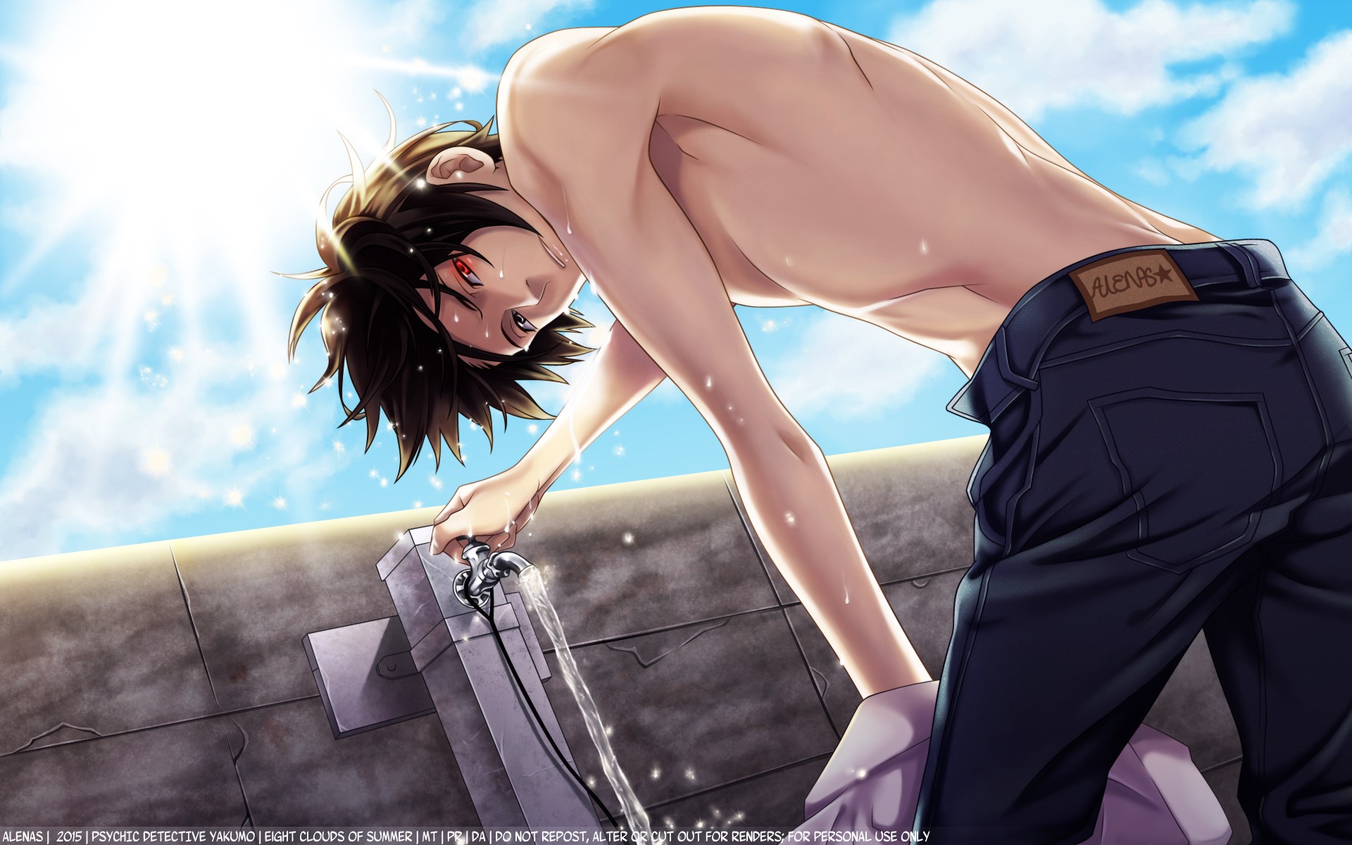 Saitou Yakumo from Shinrei Tantei Yakumo HD Wallpaper
