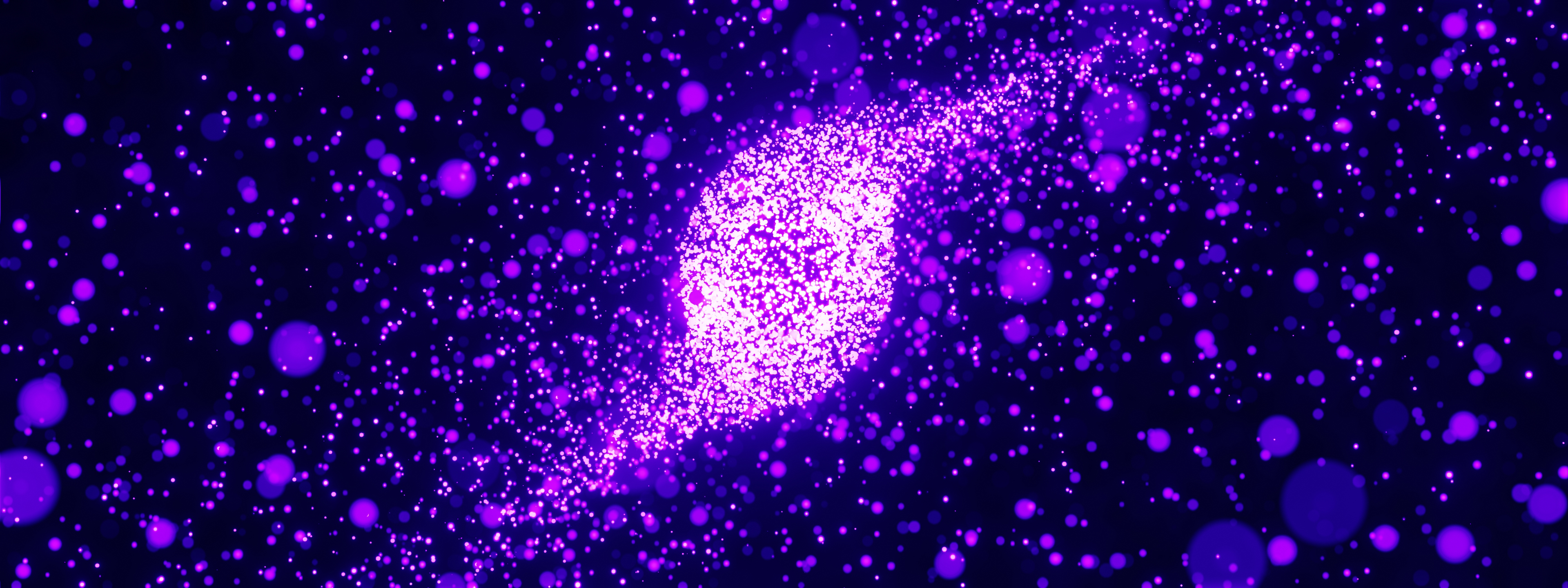 4K space Blender render 3D abstract digital art HD Wallpaper