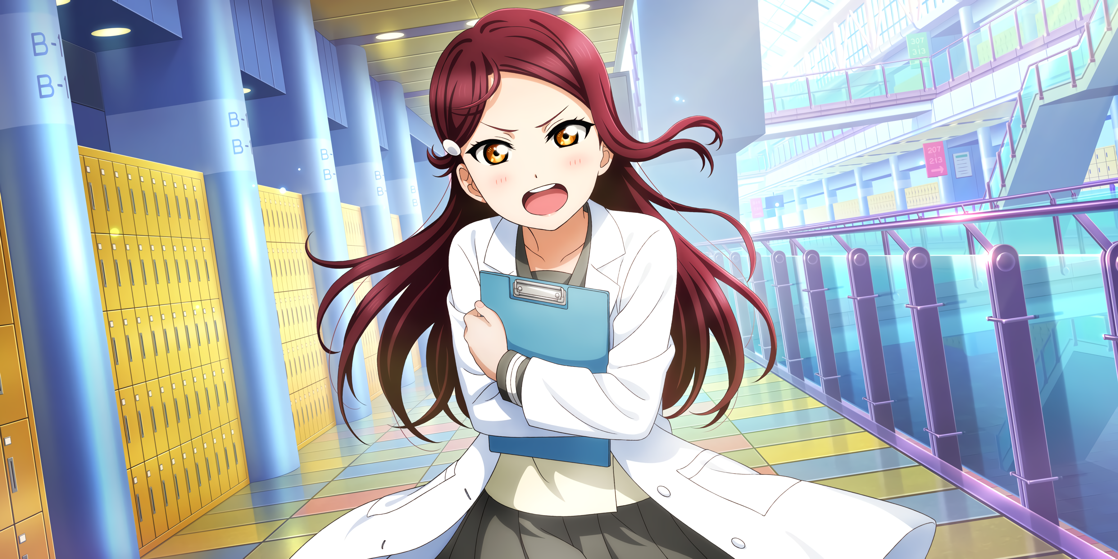 Sakurauchi Riko from Love Live! Sunshine!! HD Wallpaper