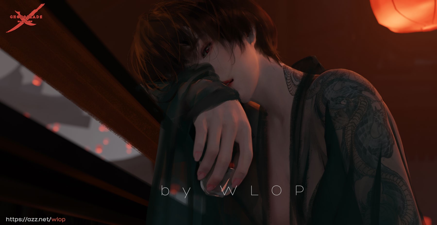 Ghost Blade by WLOP HD Wallpaper