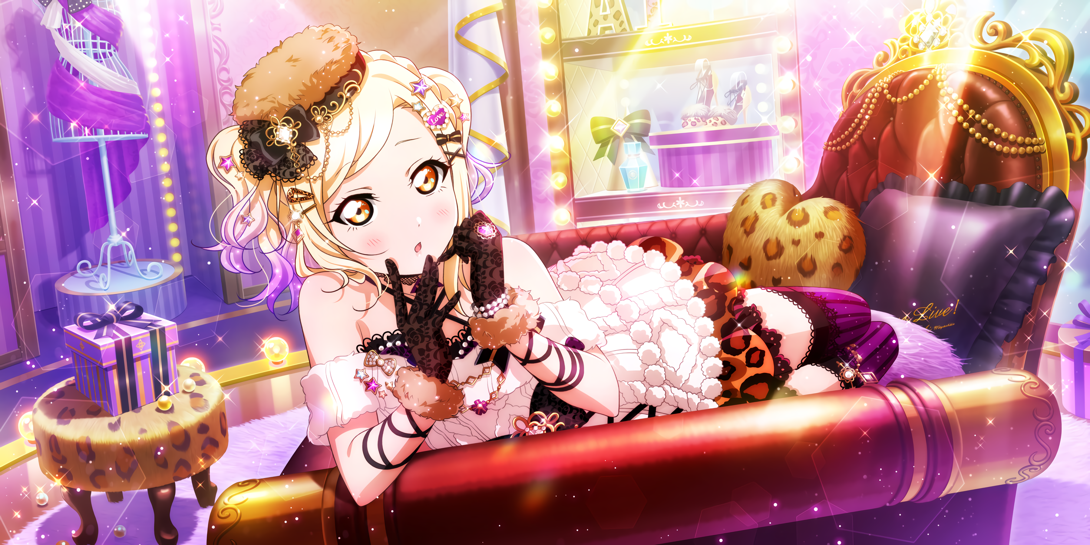 Mari Ohara from Love Live! Sunshine!! HD Wallpaper