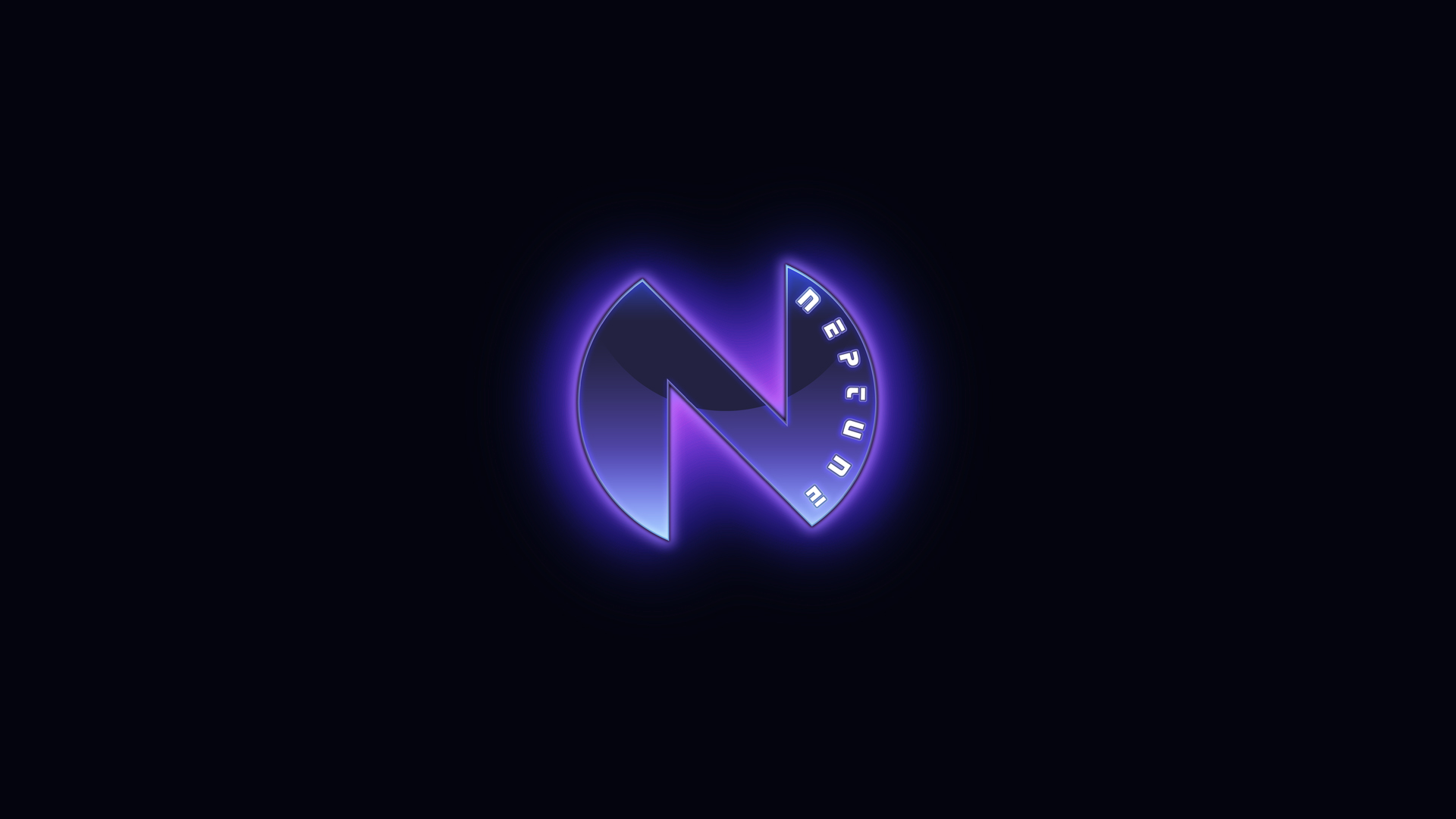 Hyperdimension Neptunia N logo HD Wallpaper