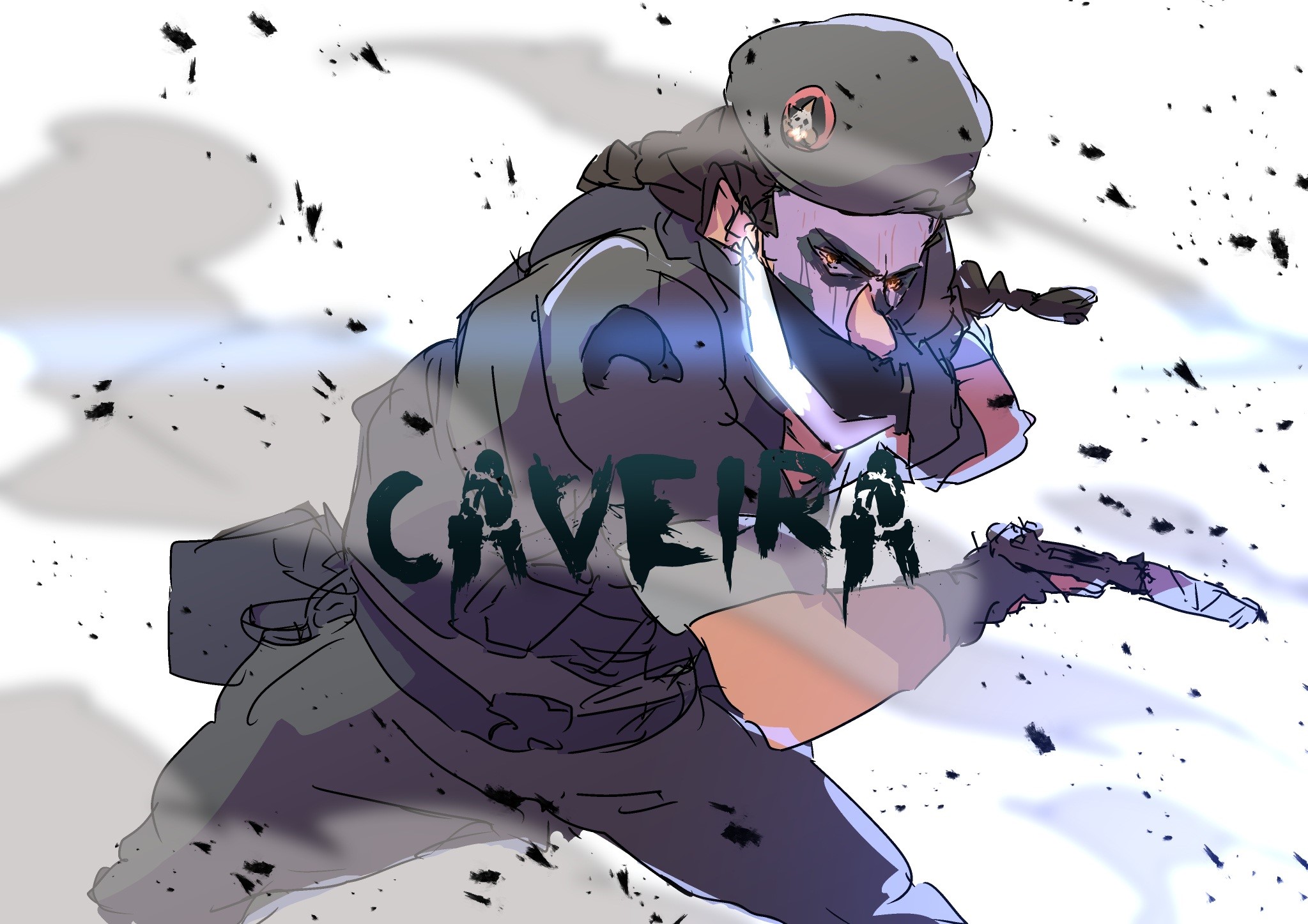 Caveira from Tom Clancy's Rainbow Six Siege HD Wallpaper