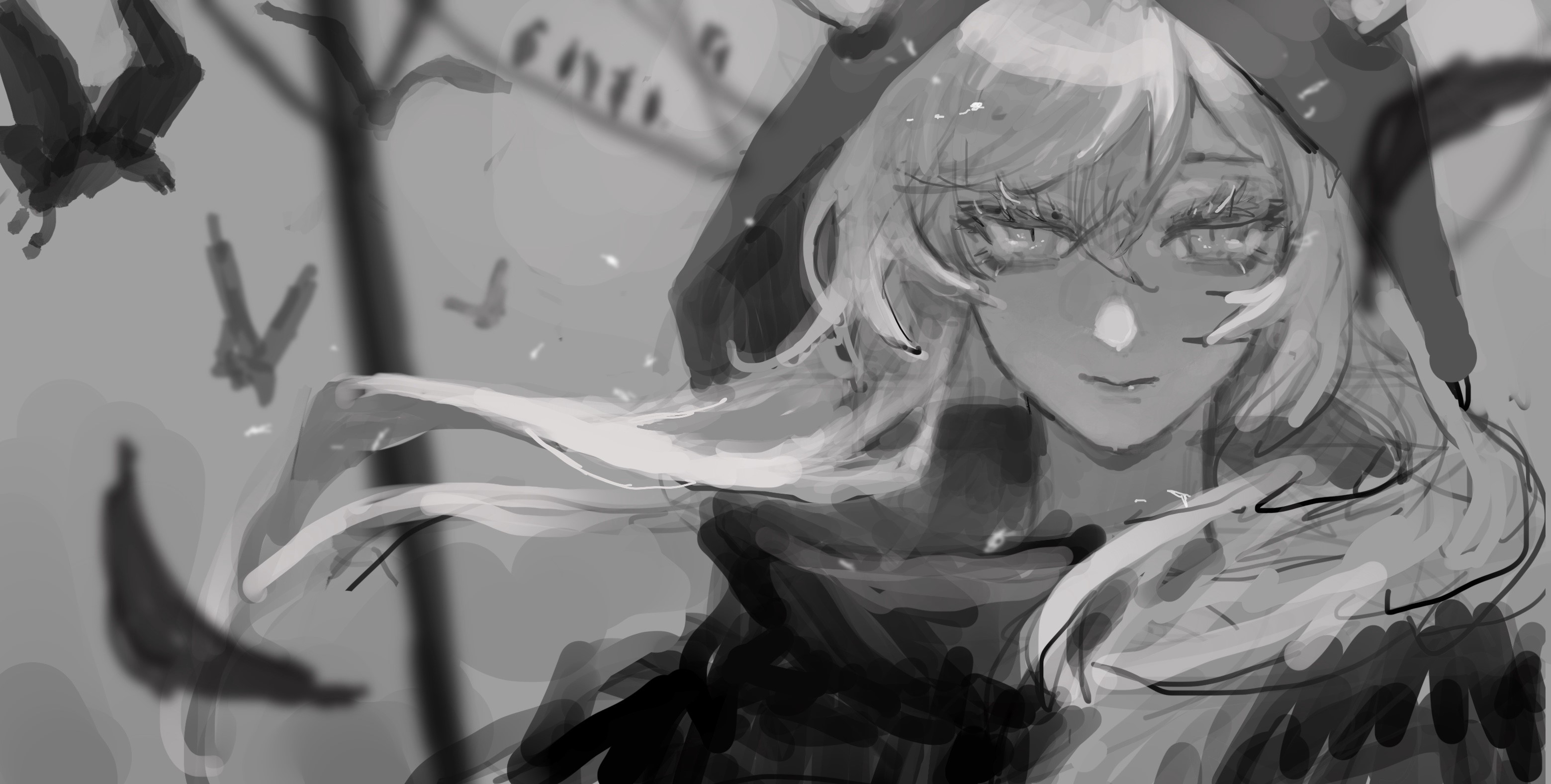 Eruu from Arknights HD Wallpaper