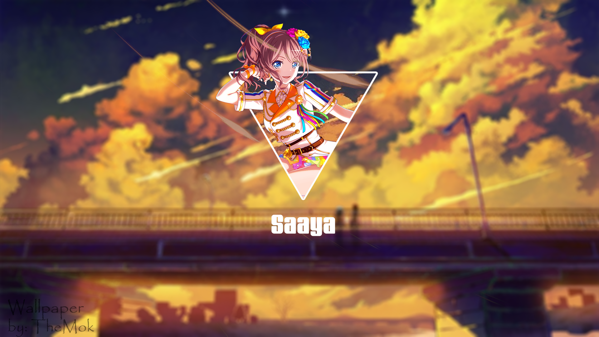 Saaya from BanG Dream! anime HD Wallpaper