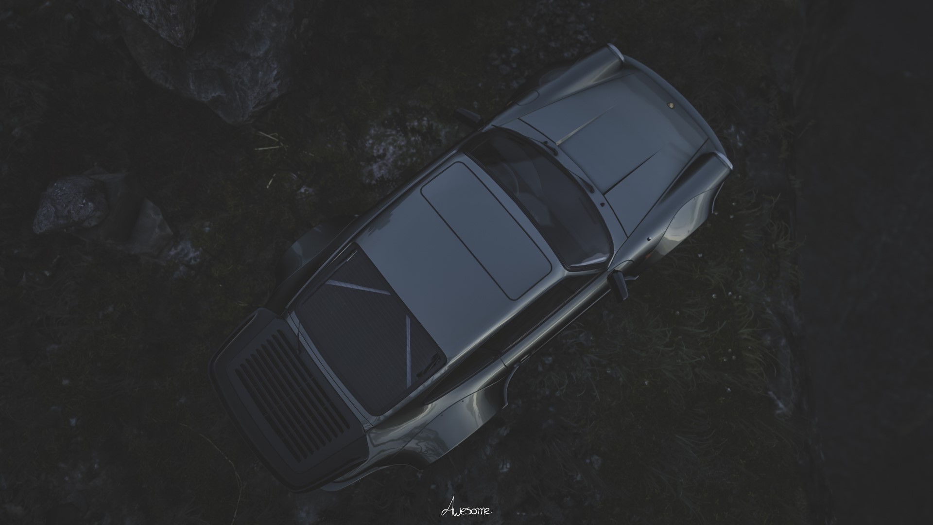 Porsche 911 Turbo from Forza Horizon 4 HD Wallpaper