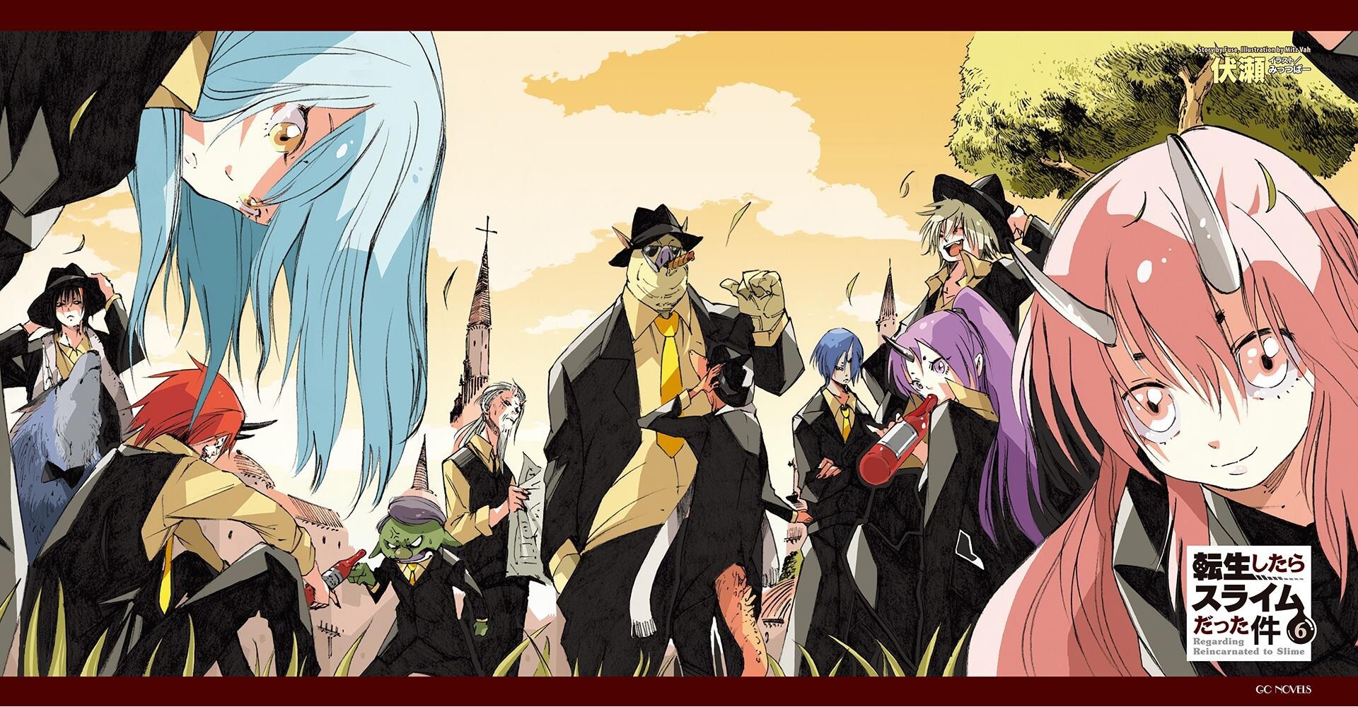 Characters from That Time I Got Reincarnated as a Slime HD Wallpaper