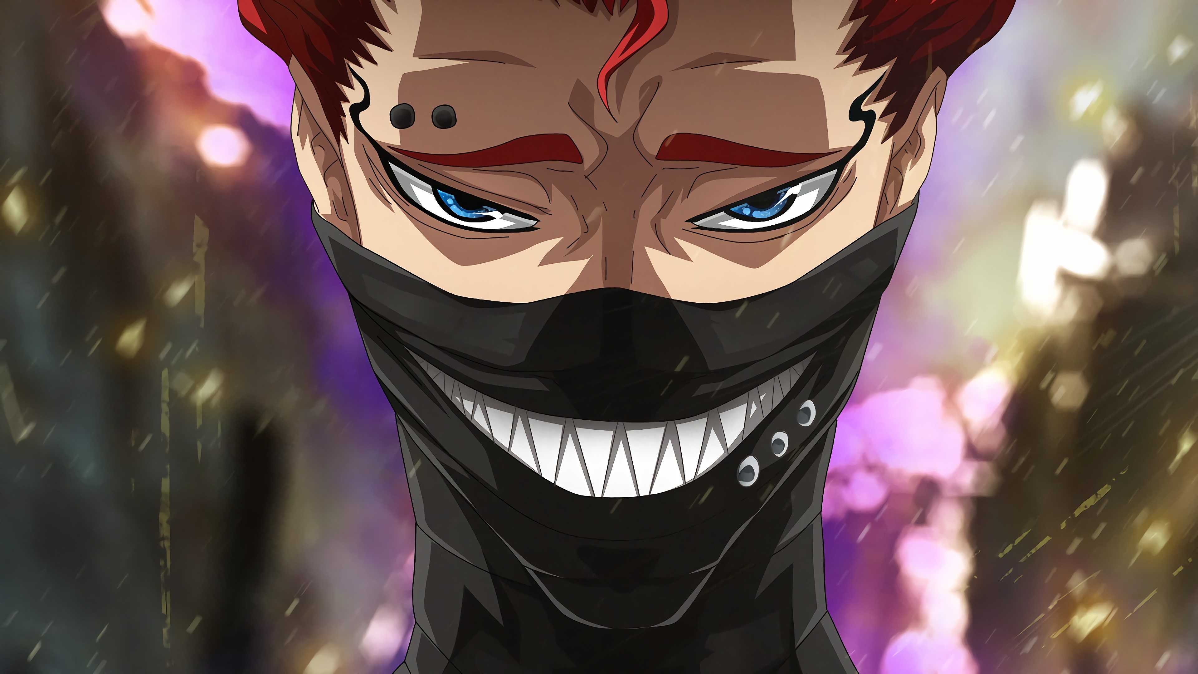 Anime man with mask HD Wallpaper
