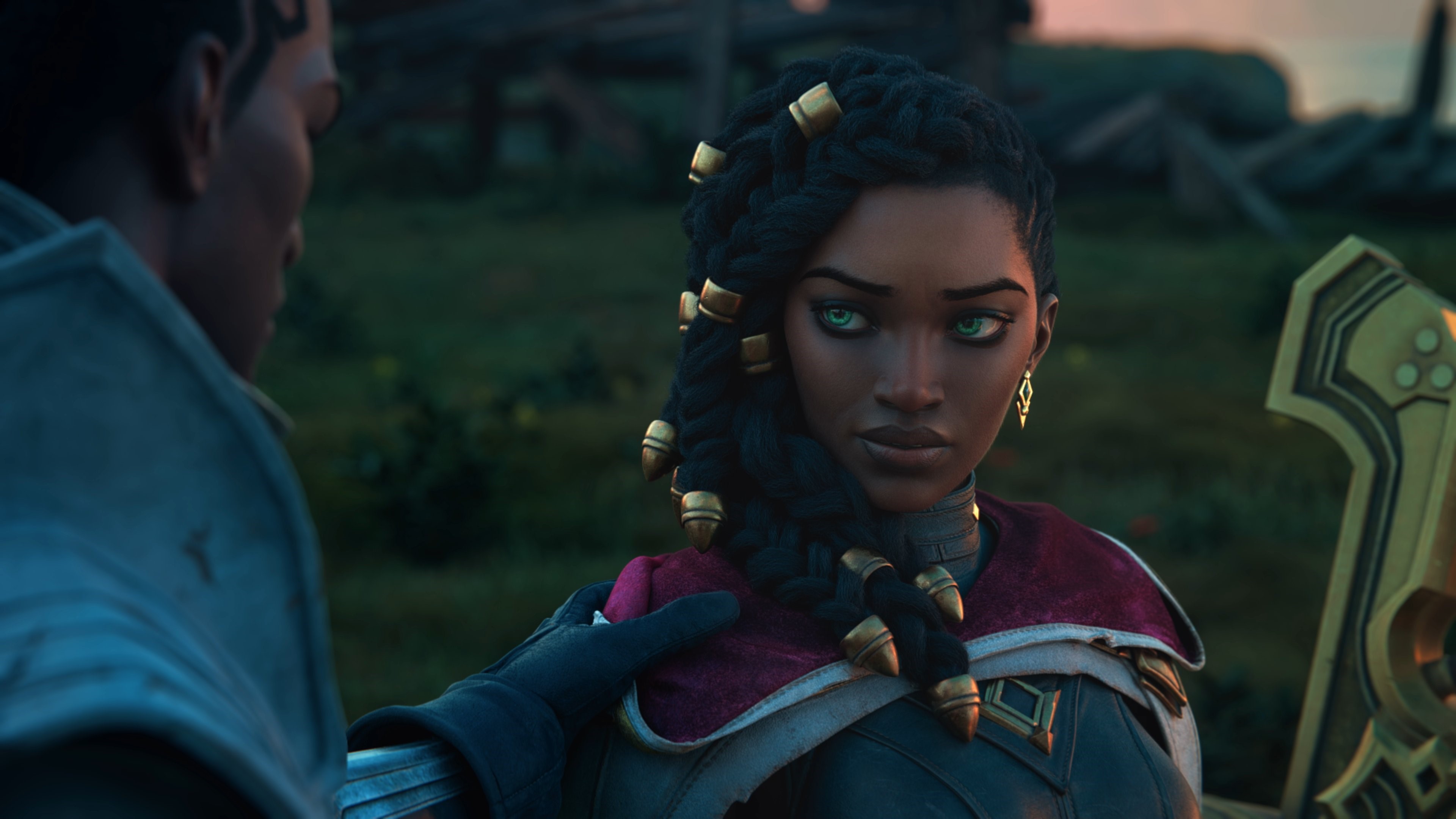 Senna and Lucian from League of Legends HD Wallpaper