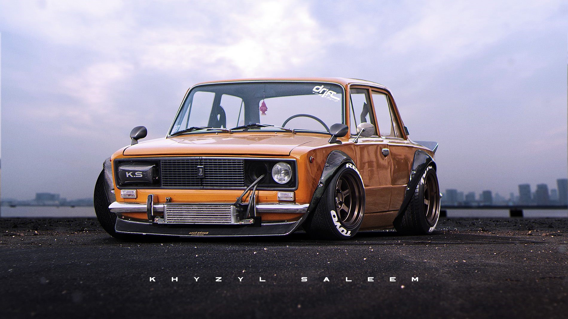 Modified LADA 2101 "Zhiguli" by Khyzyl Saleem HD Wallpaper