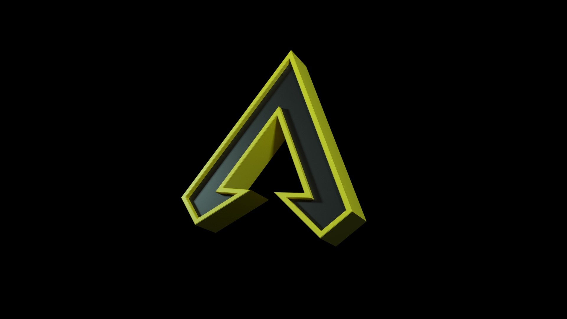 Apex Legends logo 3D render HD Wallpaper