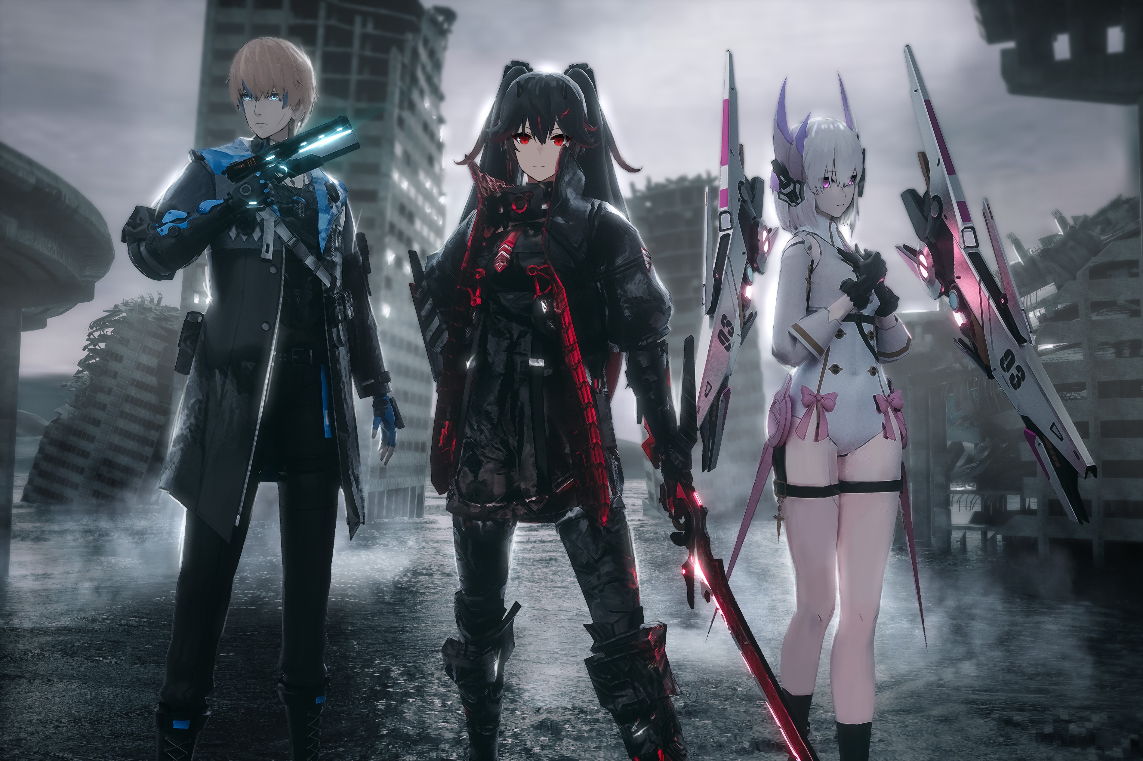 Characters from Punishing: Gray Raven HD Wallpaper