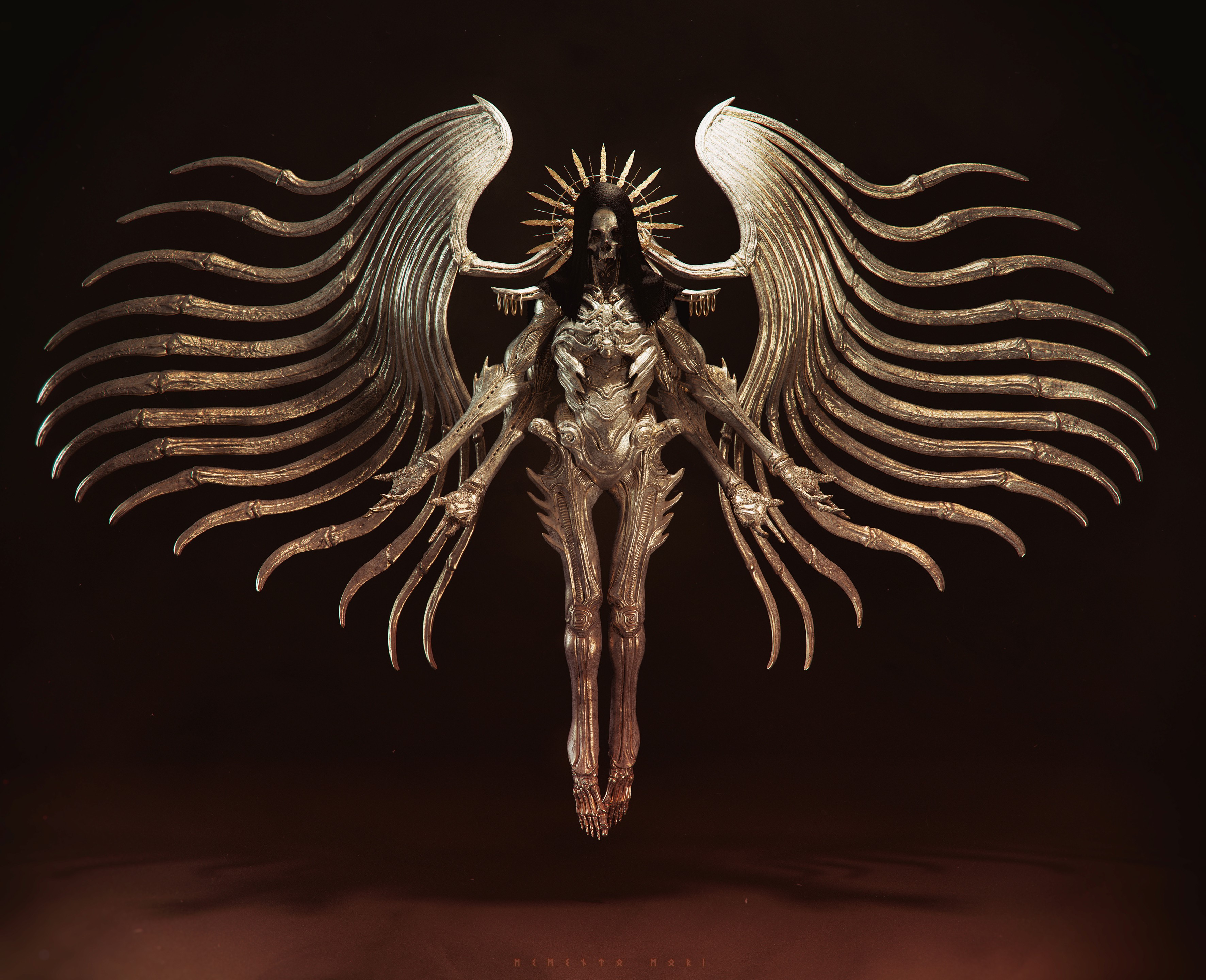 Maarten Verhoeven's Dark Fantasy Demon Girl HD Wallpaper