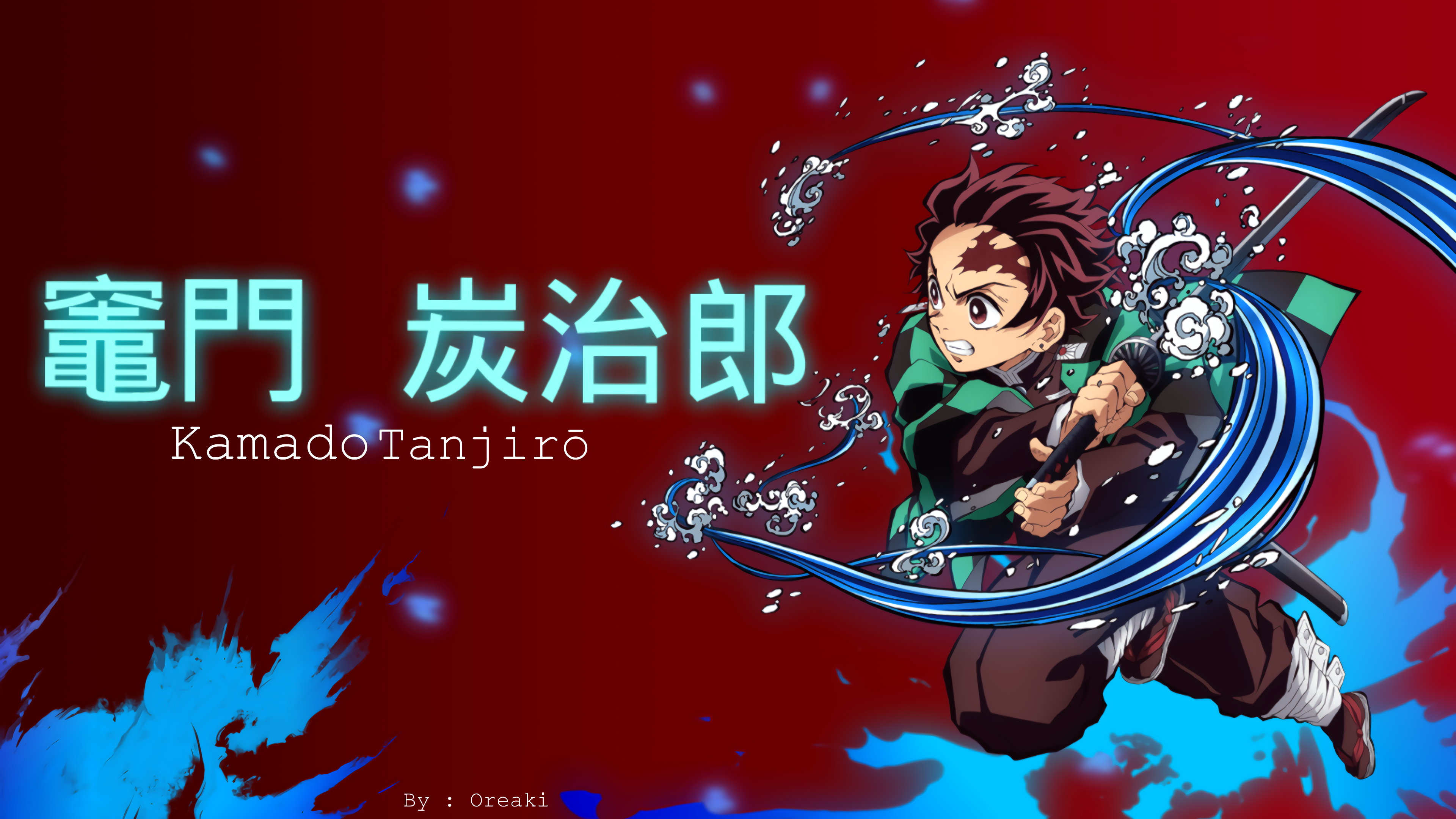 Kamado Tanjirō from Kimetsu no Yaiba 4K HD Wallpaper
