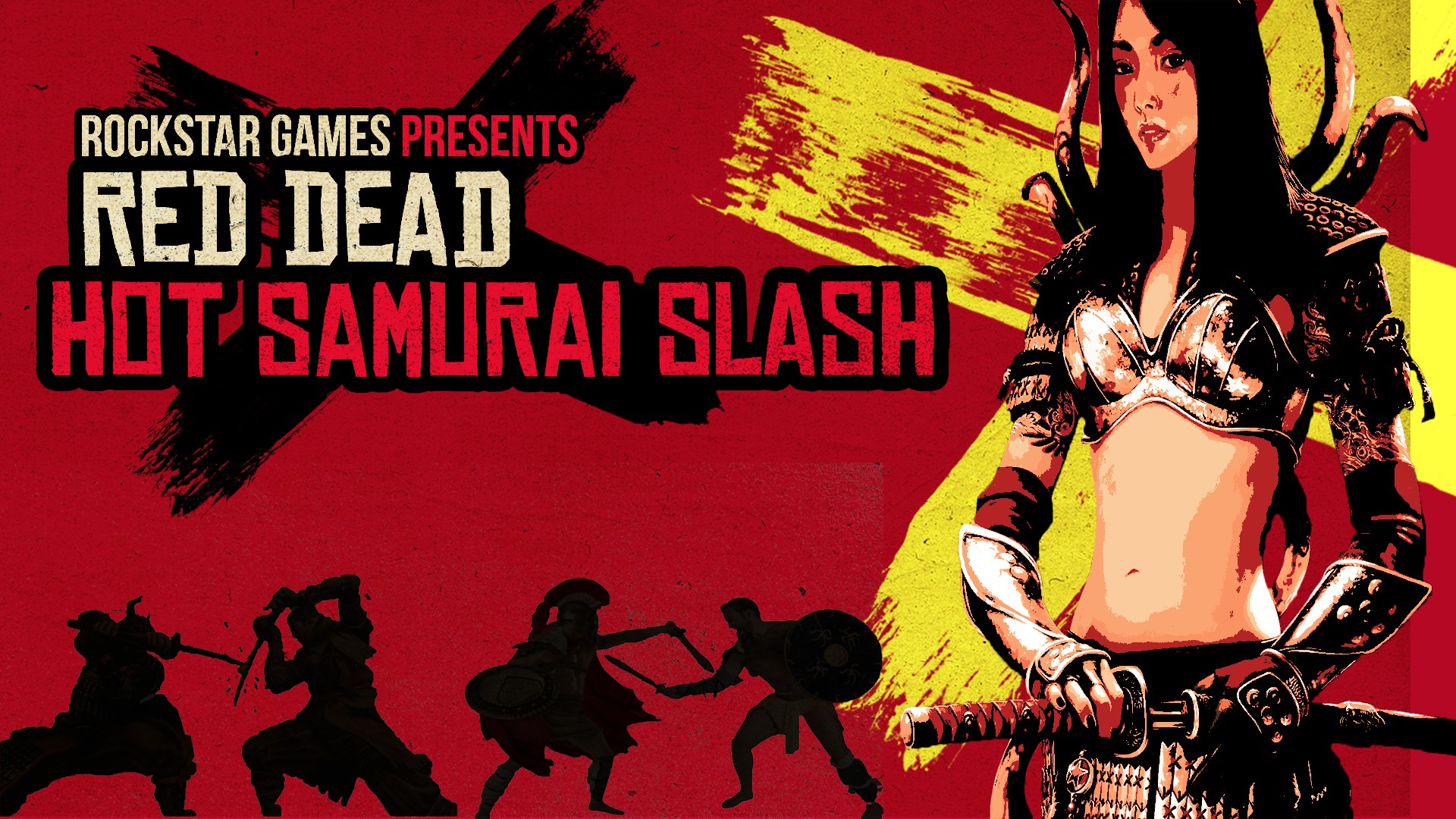 Red Dead Hot Samurai Slash by Rockstar Games HD Wallpaper