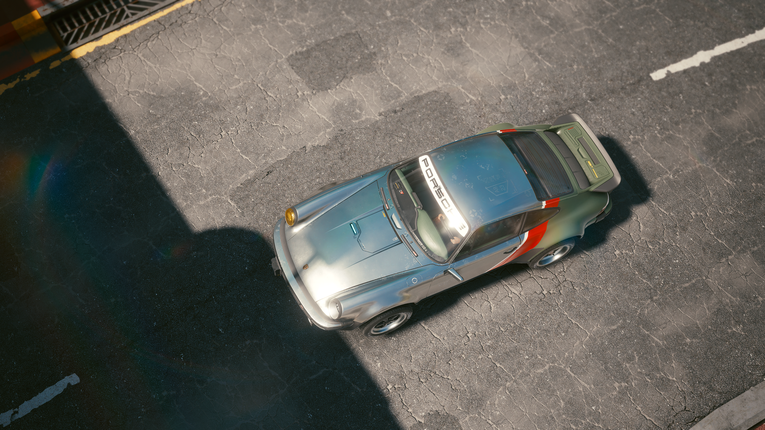 Porsche 911 GTR RS from Cyberpunk 2077 HD Wallpaper