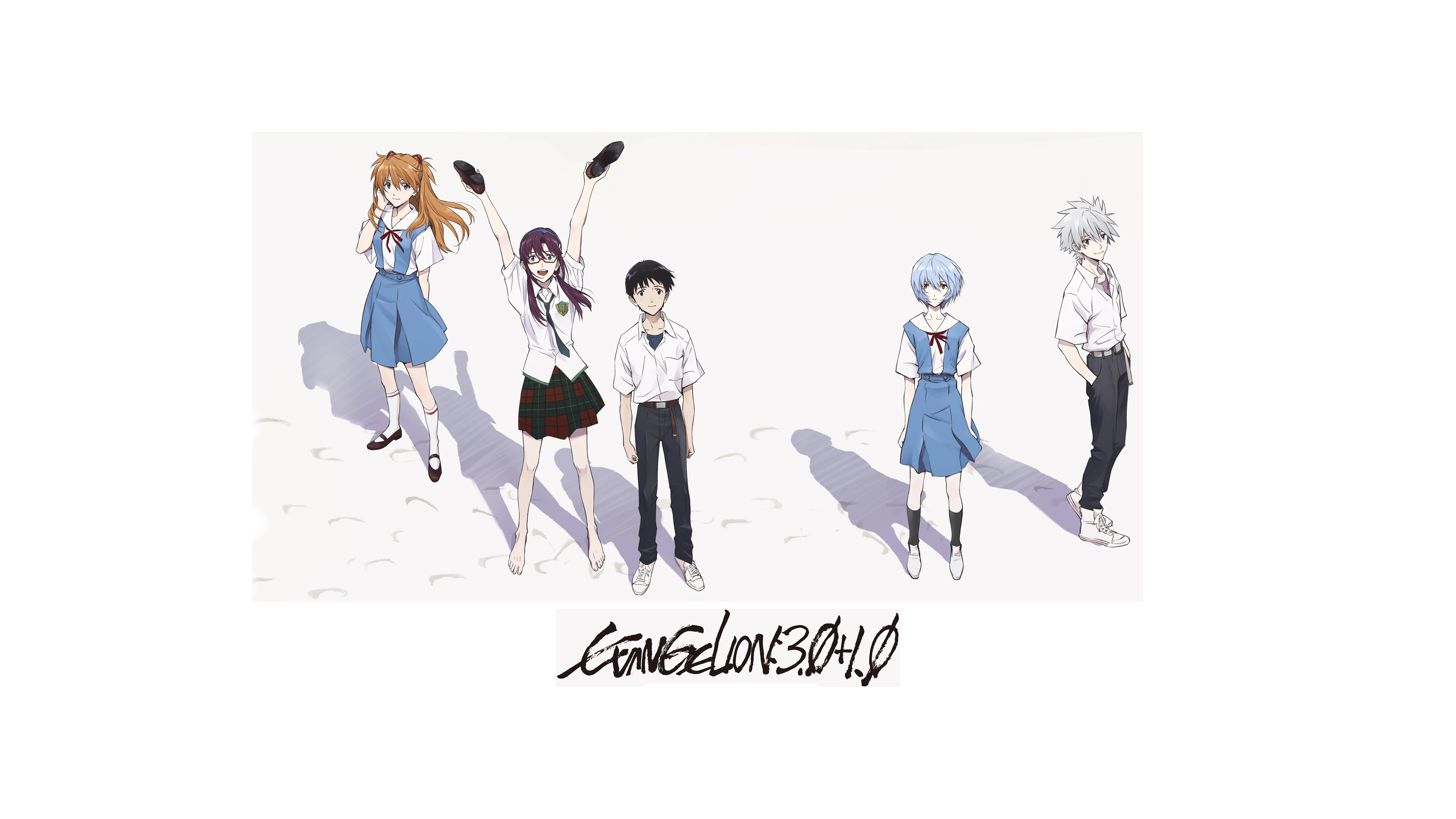 4K Evangelion: 3.0+1.0 characters HD Wallpaper
