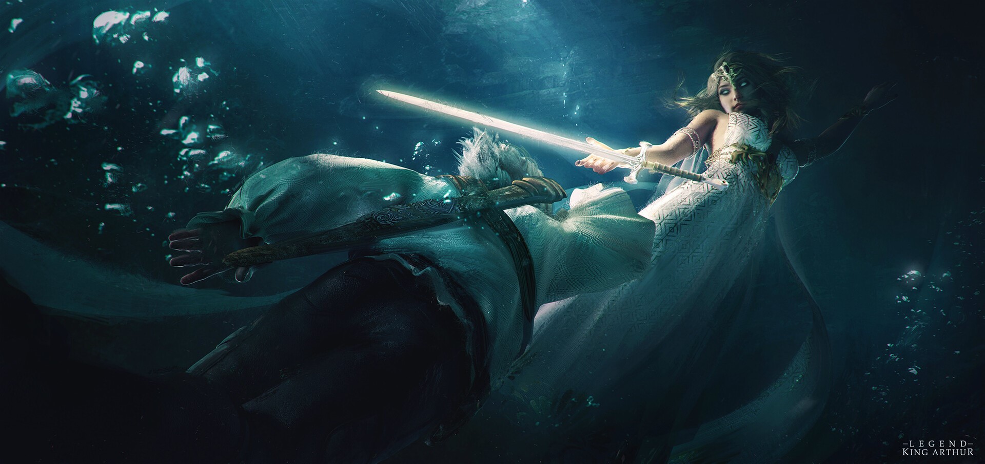 The Lady of the Lake from King Arthur HD Wallpaper