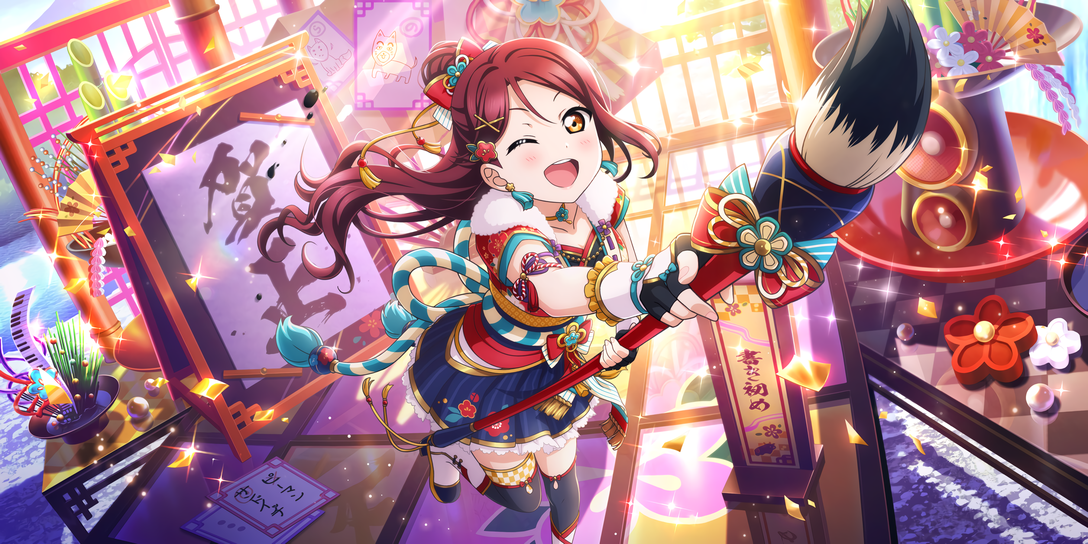 Sakurauchi Riko from Love Live! Sunshine!! HD Wallpaper