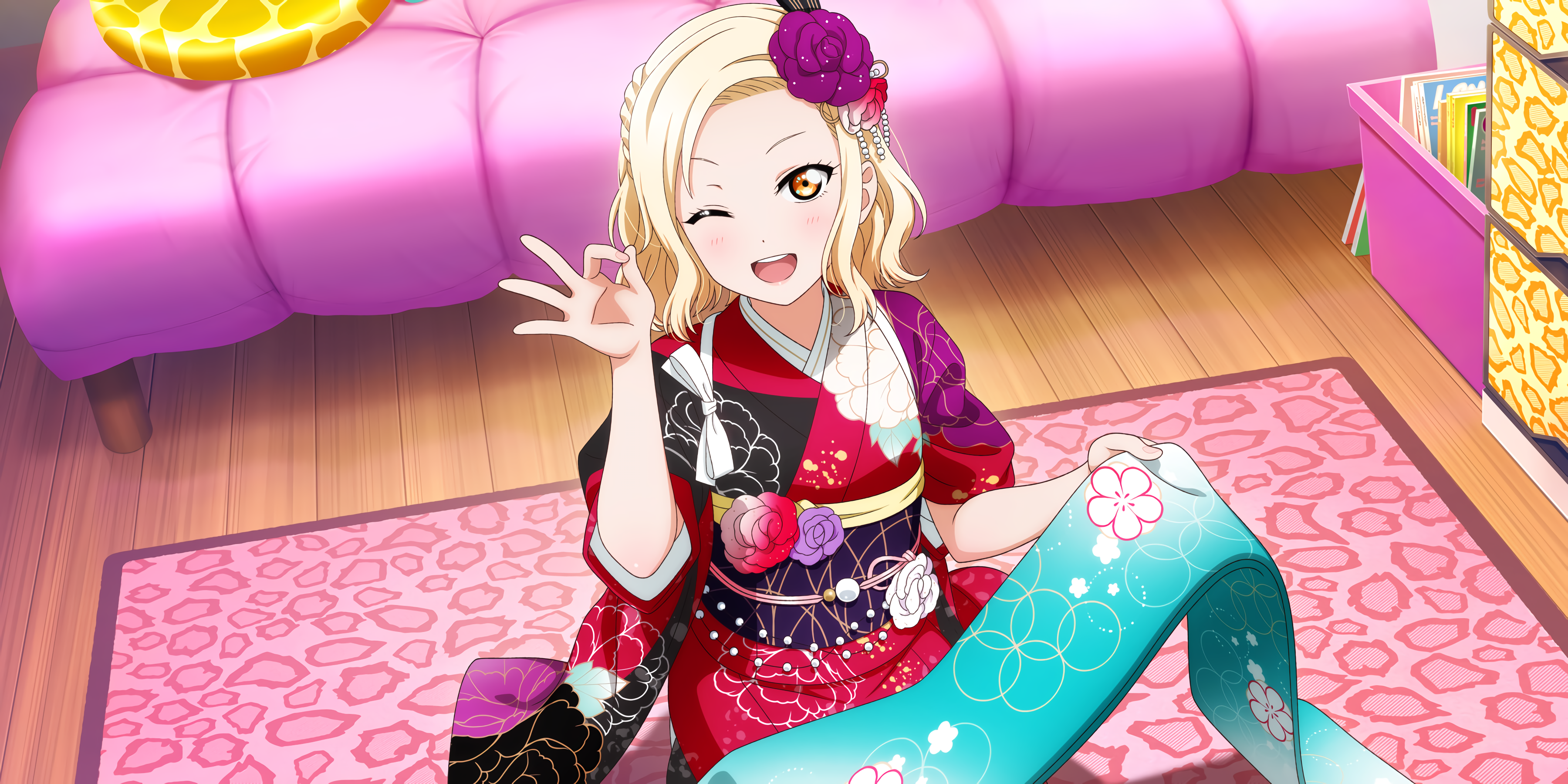 Miyashita Ai from Love Live! Sunshine!! HD Wallpaper