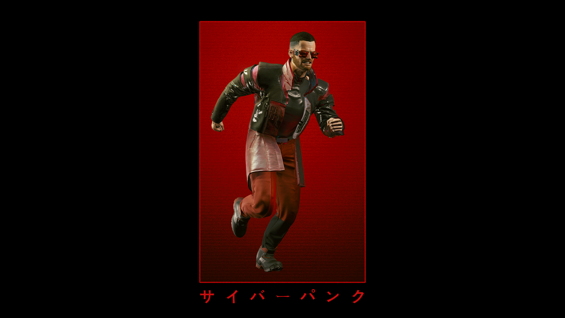 Cyberpunk 2077 character running HD Wallpaper