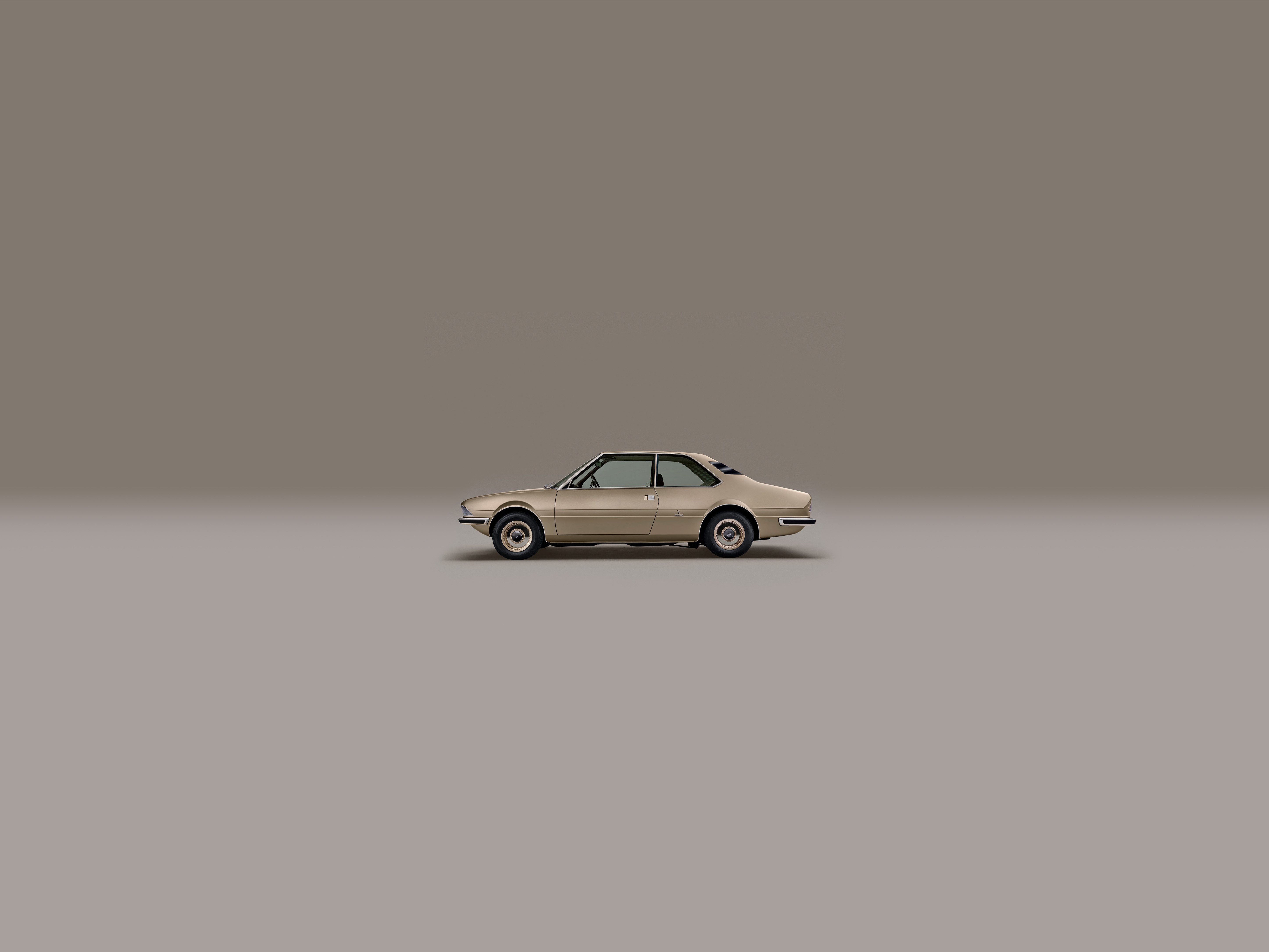 4K old car on brown background HD Wallpaper