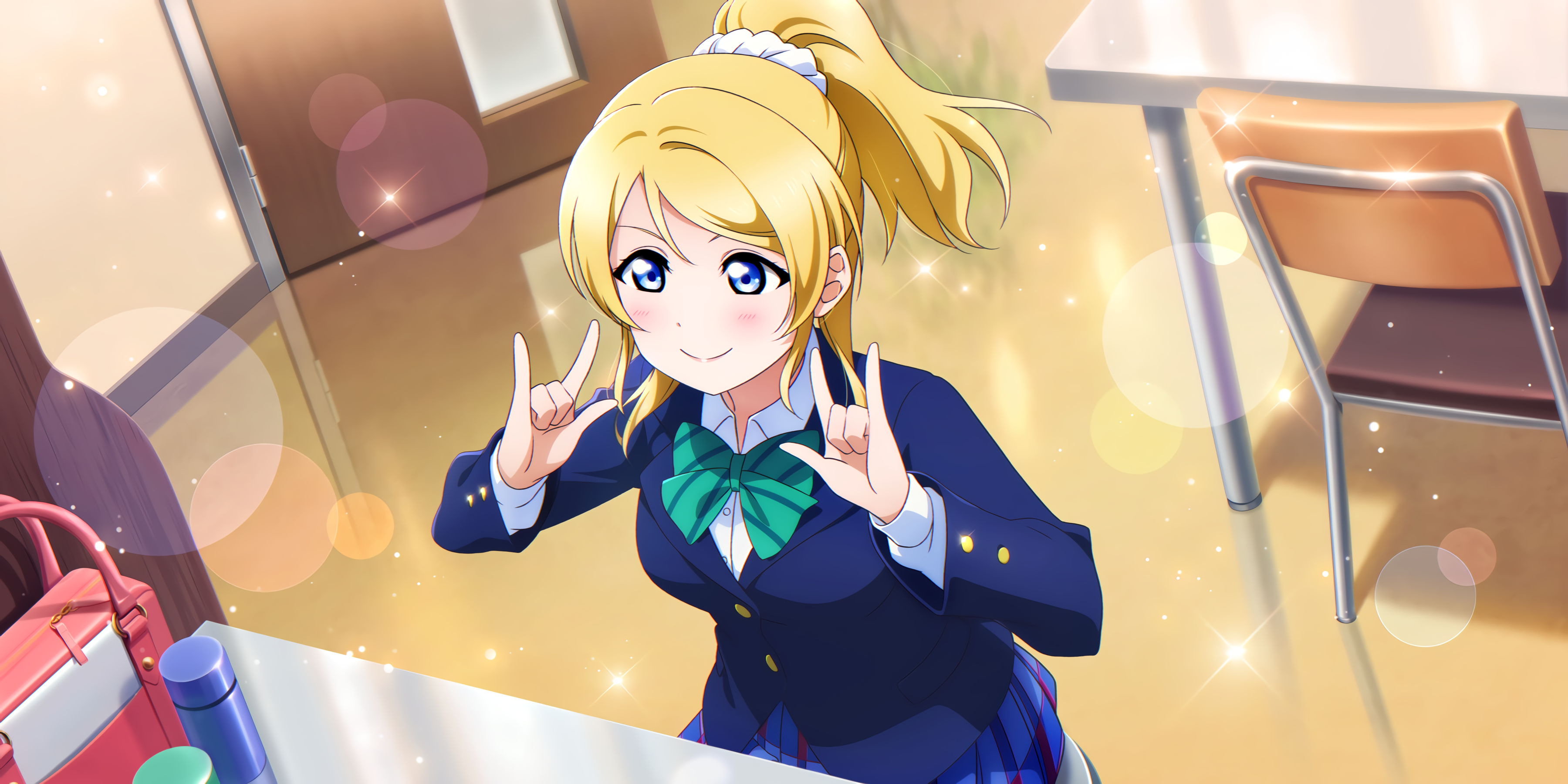 Ayase Eli from Love Live! Series HD Wallpaper