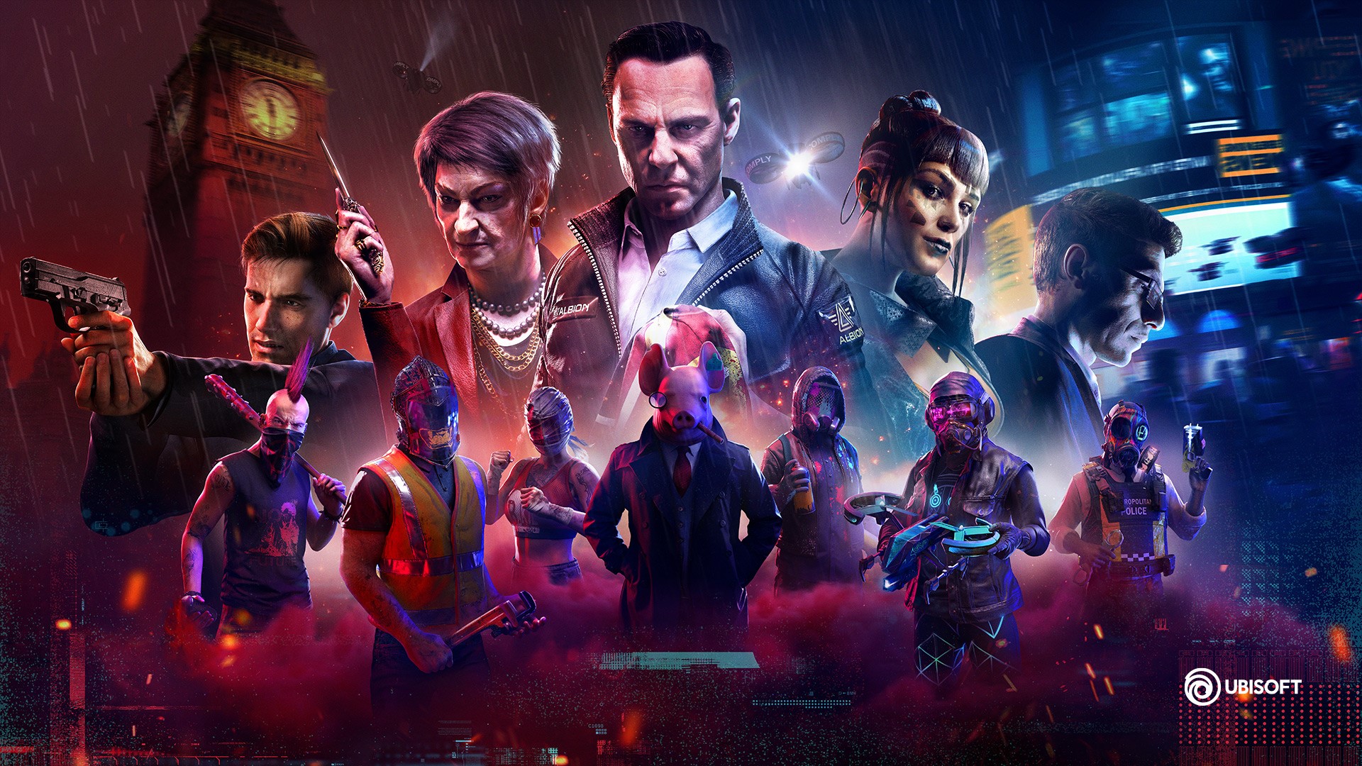Watch Dogs: Legion characters in London HD Wallpaper